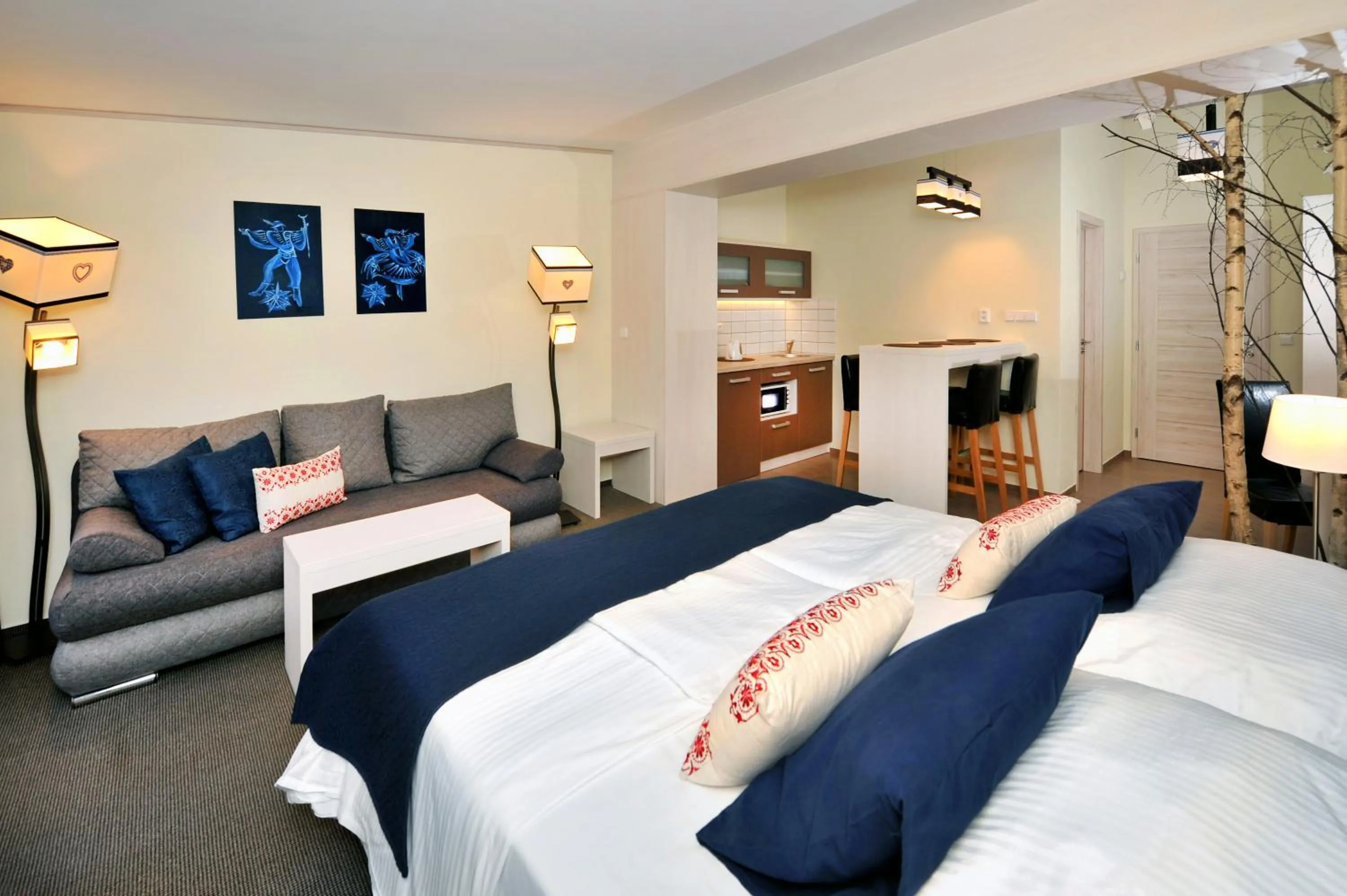 Photo of the whole room, Bed in APLEND Koliba Kamzík