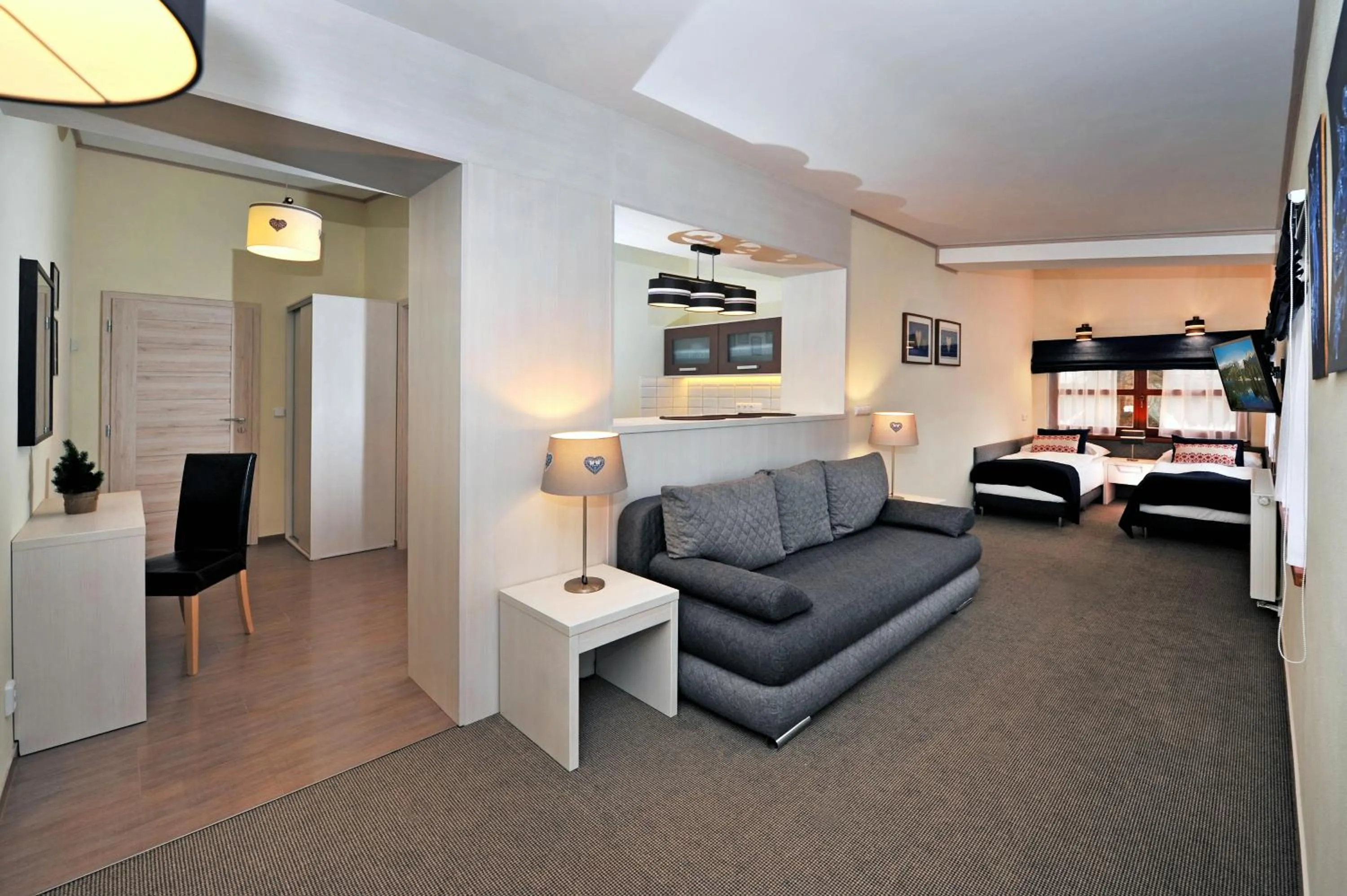 Photo of the whole room, Bed in APLEND Koliba Kamzík