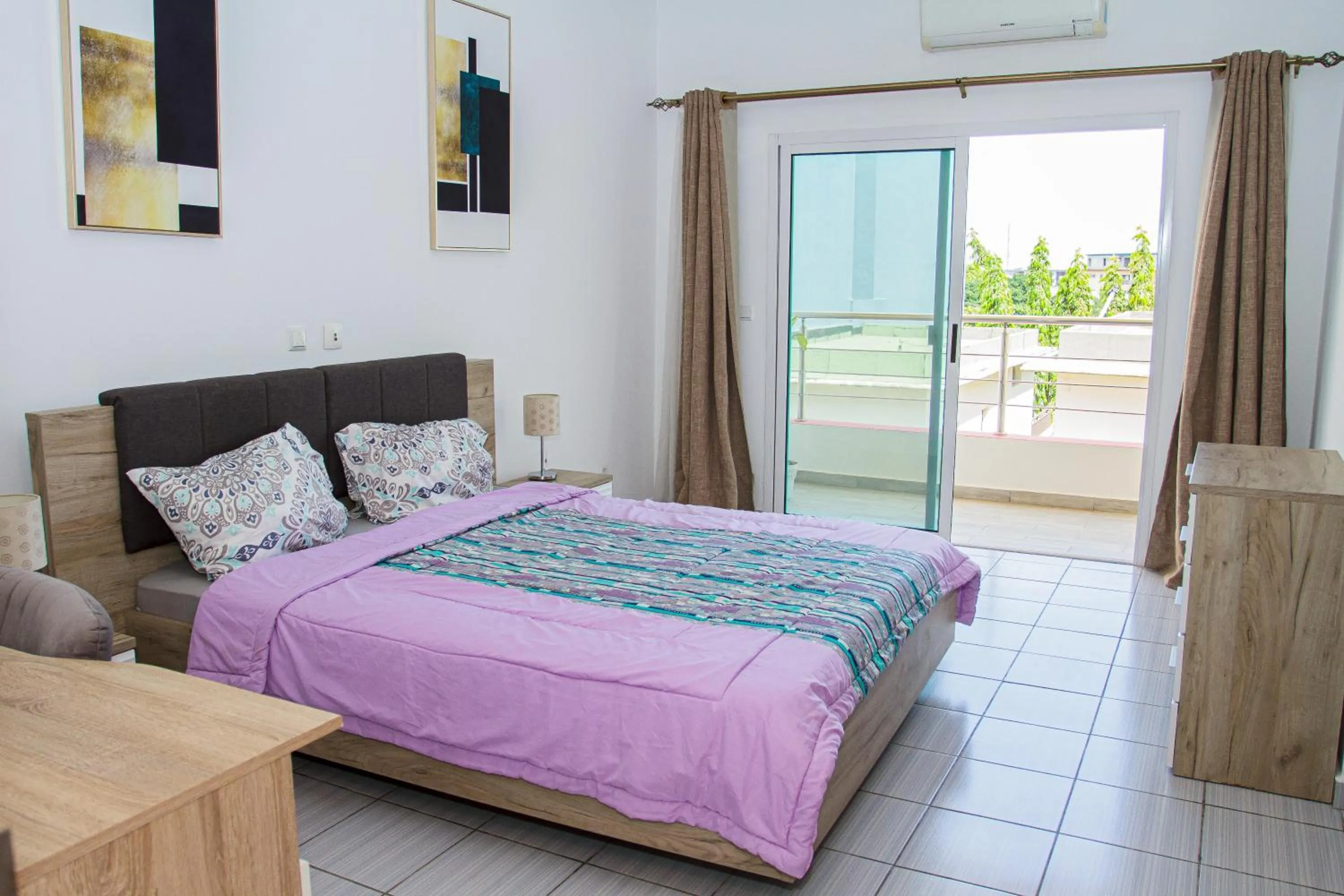 Bed in Residences Saint Pierre