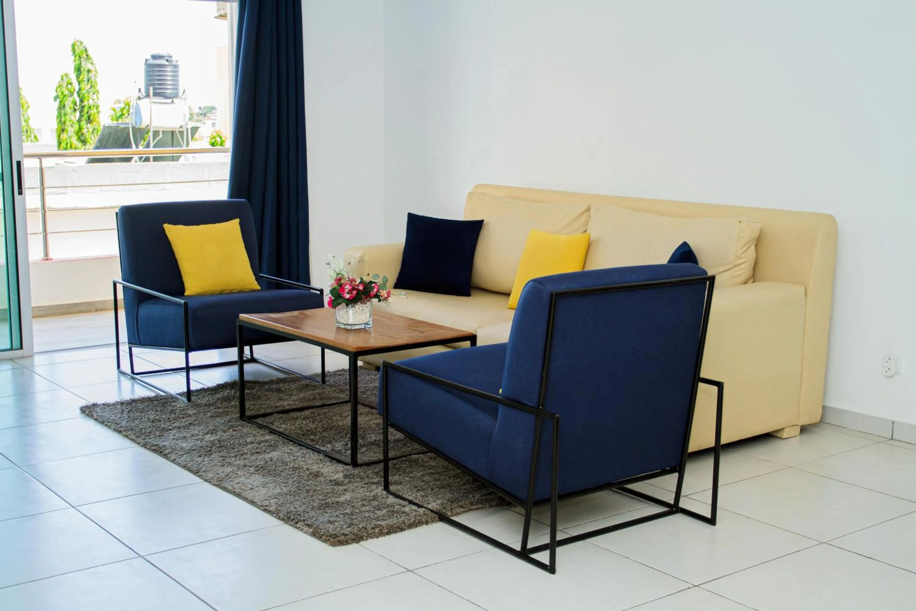 Living room in Residences Saint Pierre