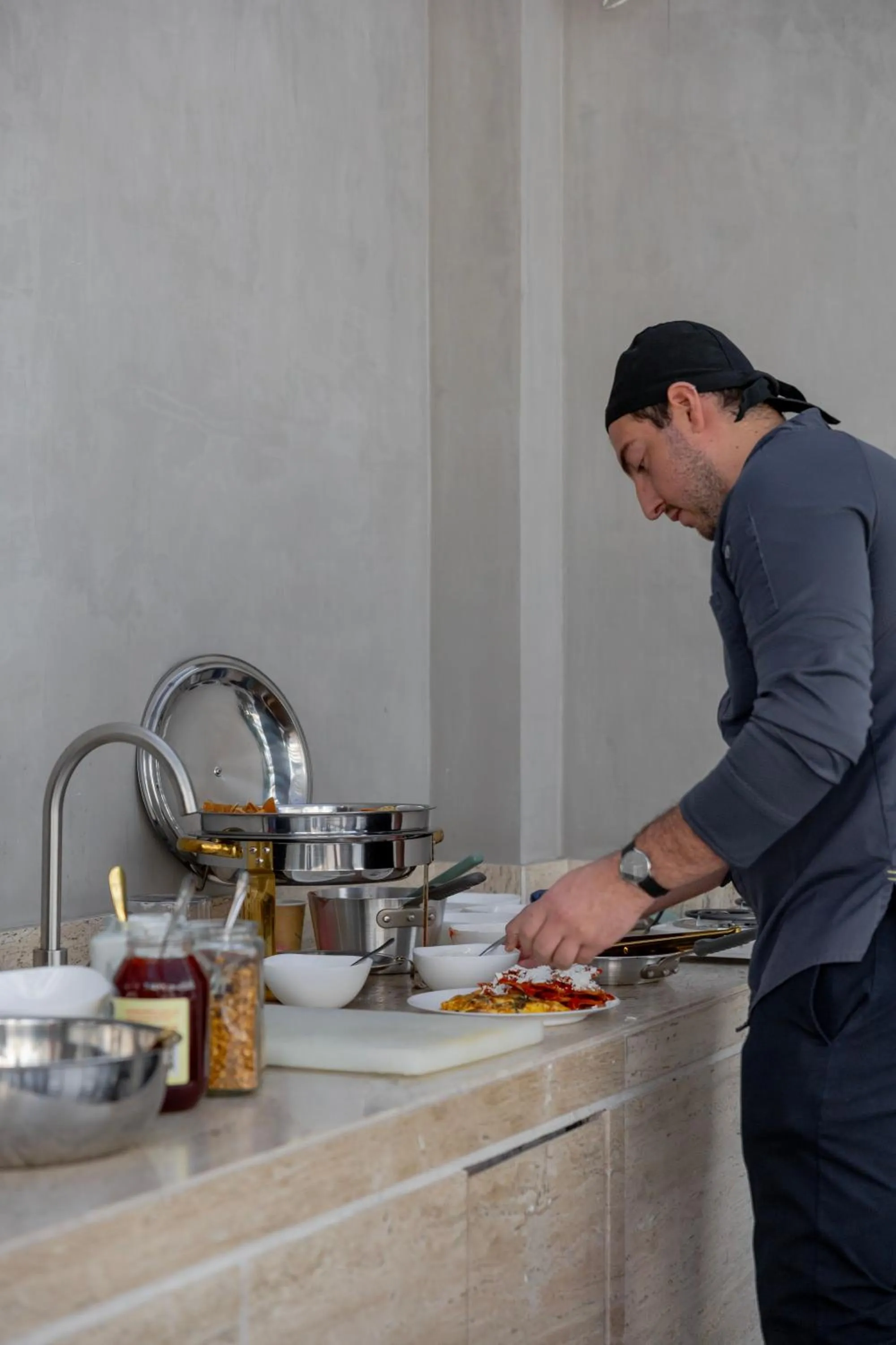 Buffet breakfast in Capitalia Antara Polanco