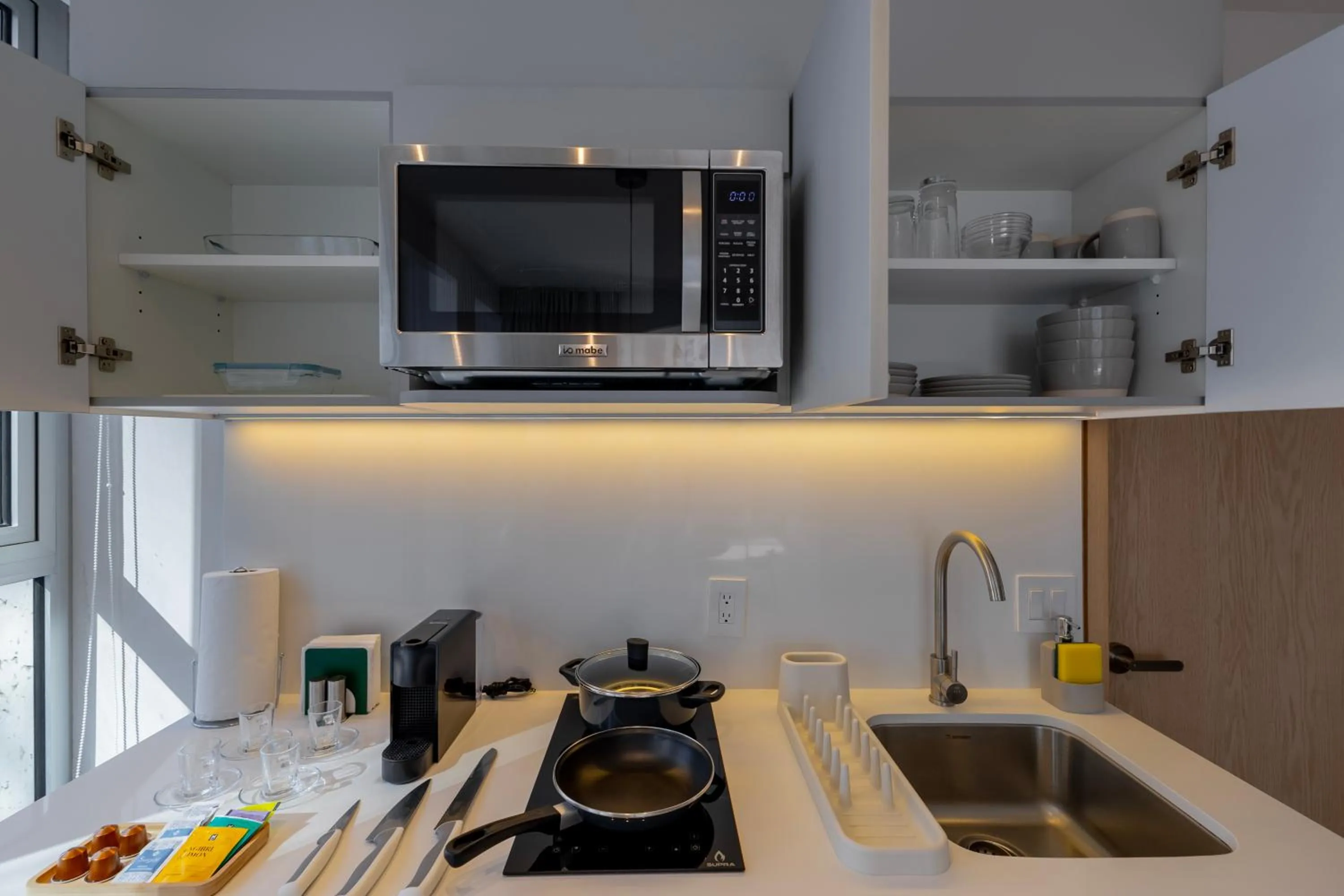 kitchen in Capitalia Antara Polanco