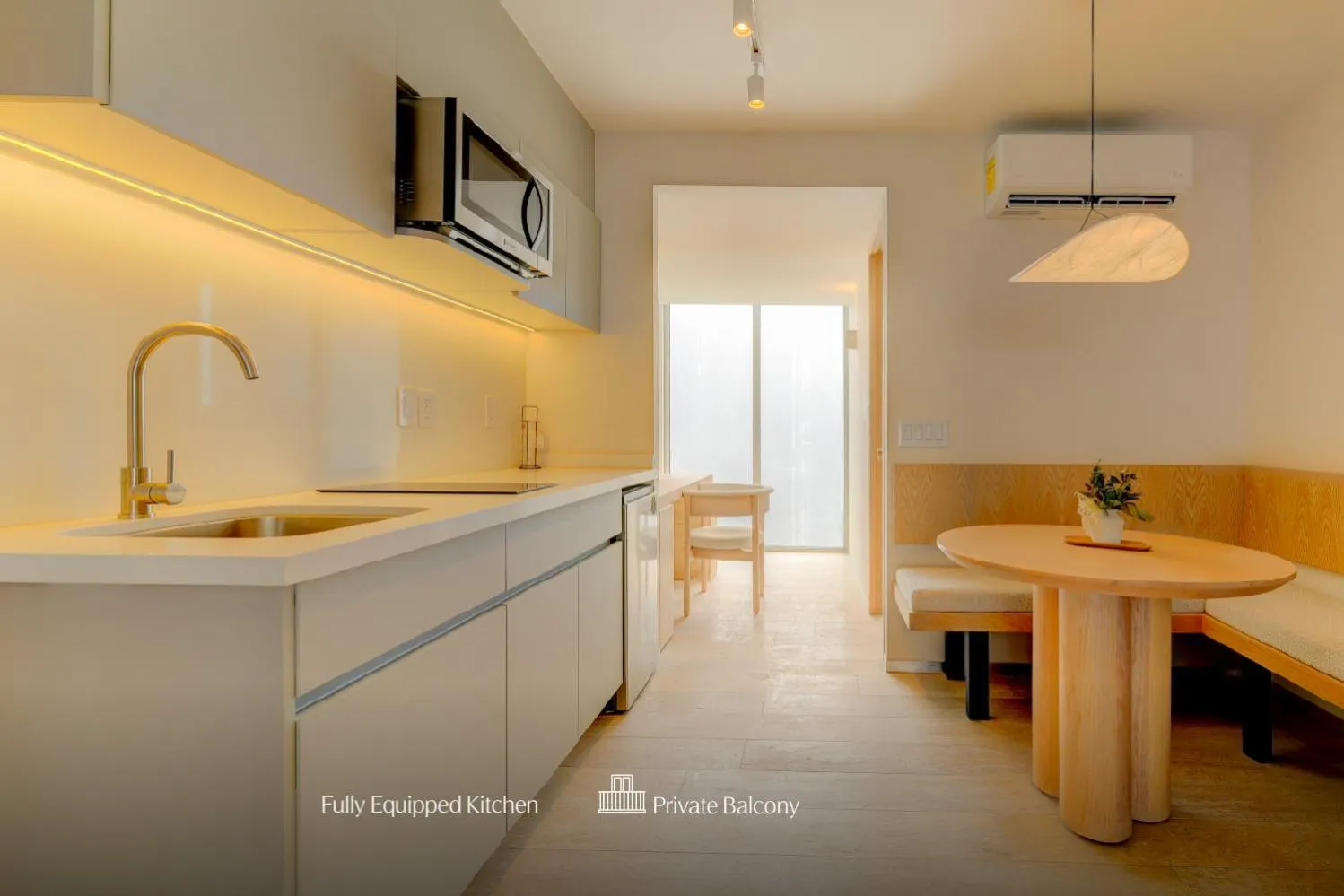 Kitchen or kitchenette in Capitalia Antara Polanco