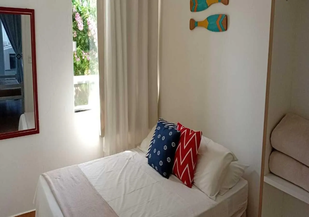 Bed in Hotel Maricá