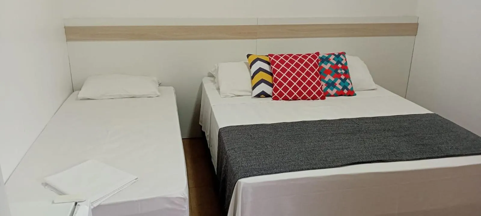 Bed in Hotel Maricá