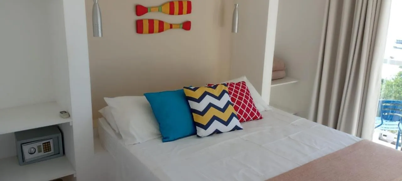 Bed in Hotel Maricá