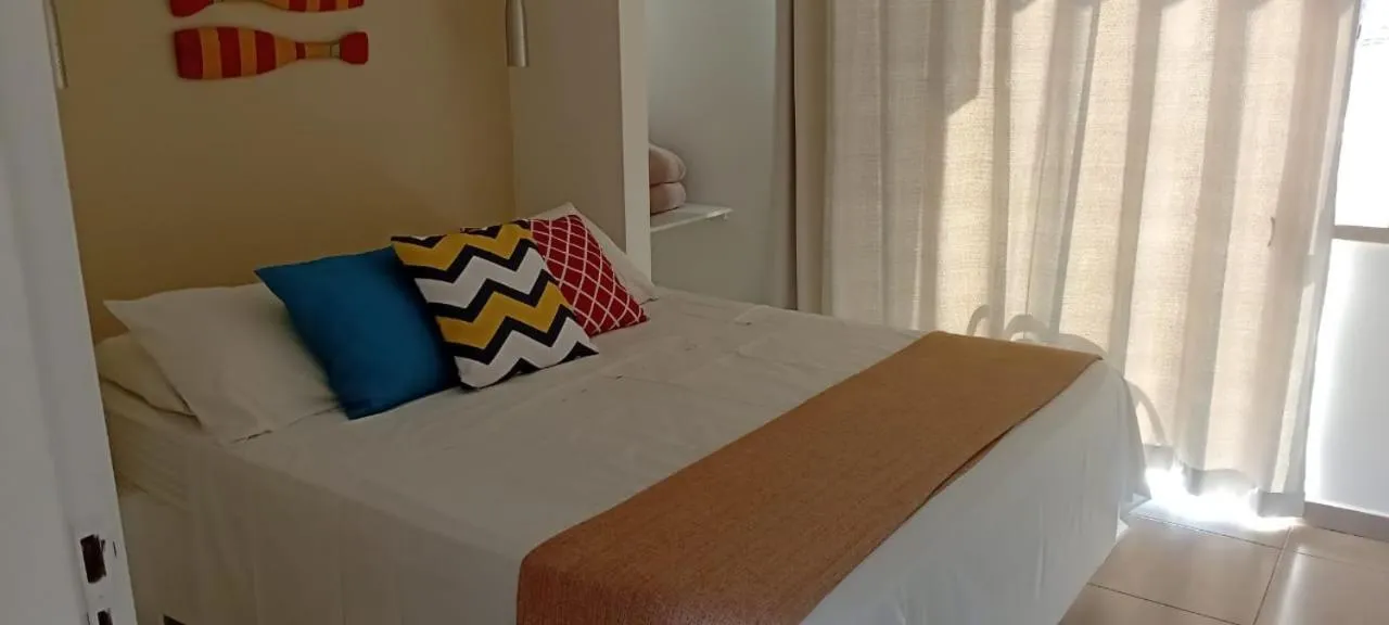 Bed in Hotel Maricá