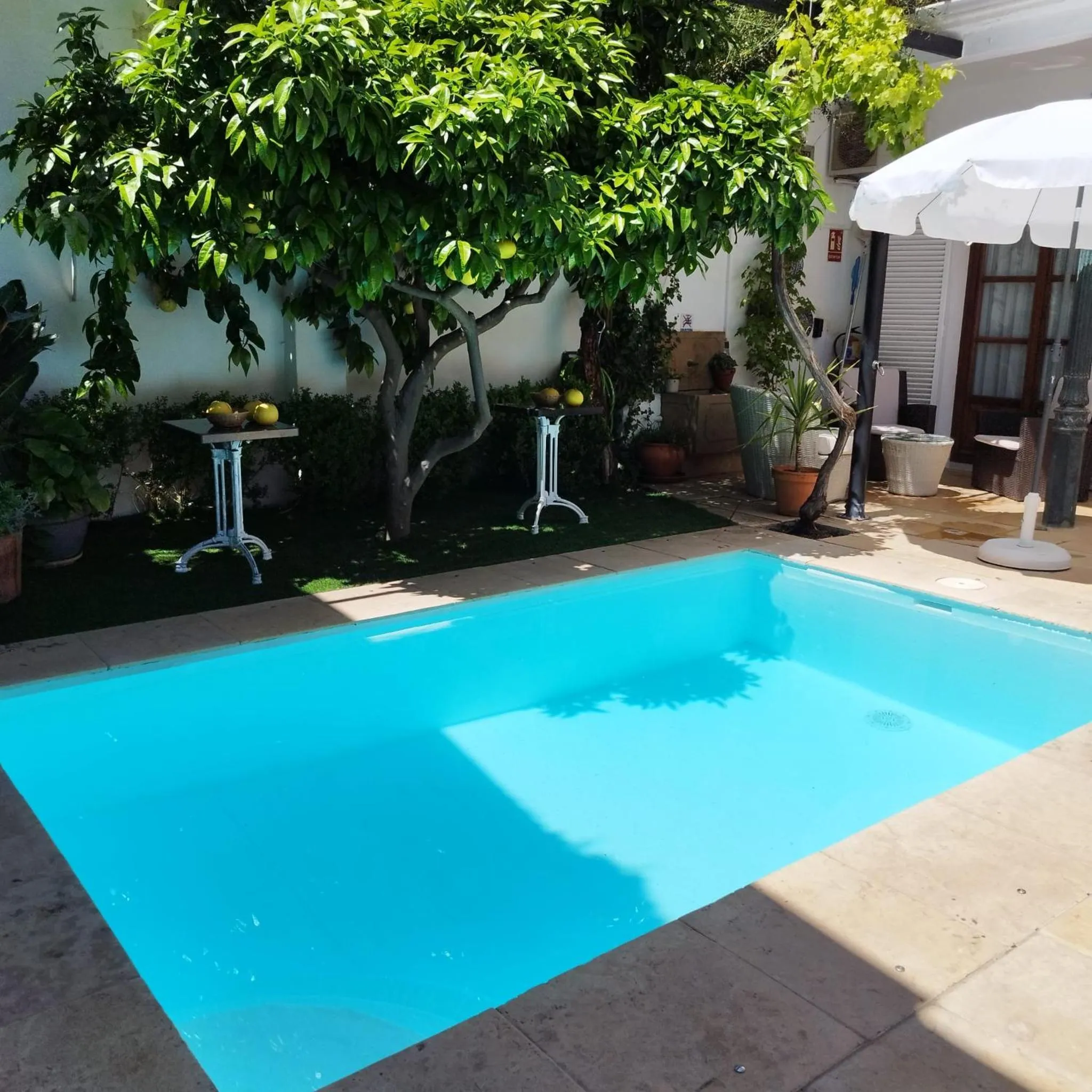 Patio in Suite Comares