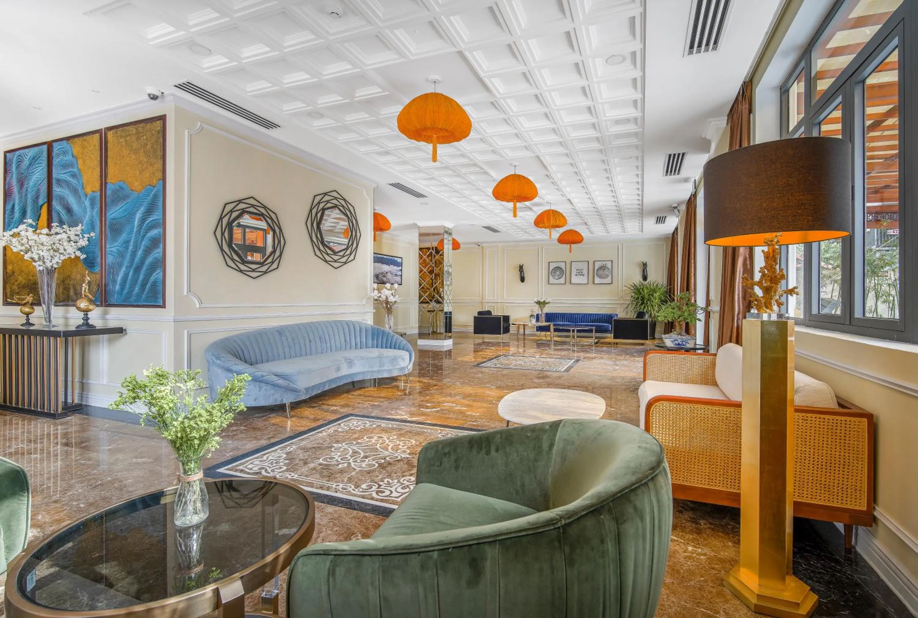 Living room in Qualia De Hôtel Hoi An - Rooftop Bar City View