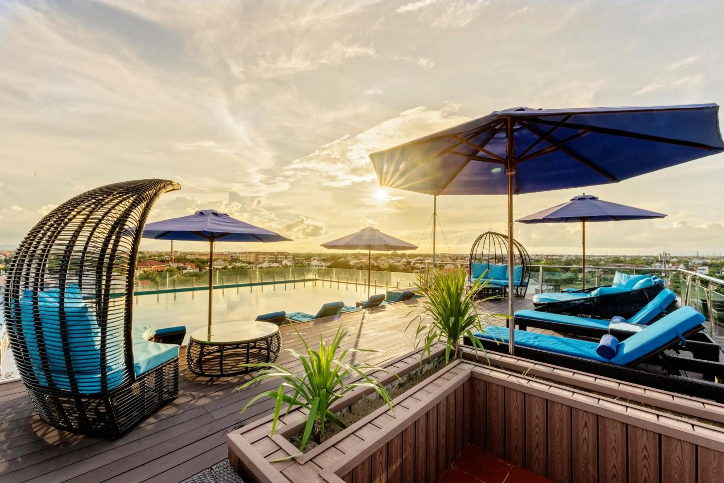 Natural landscape in Qualia De Hôtel Hoi An - Rooftop Bar City View