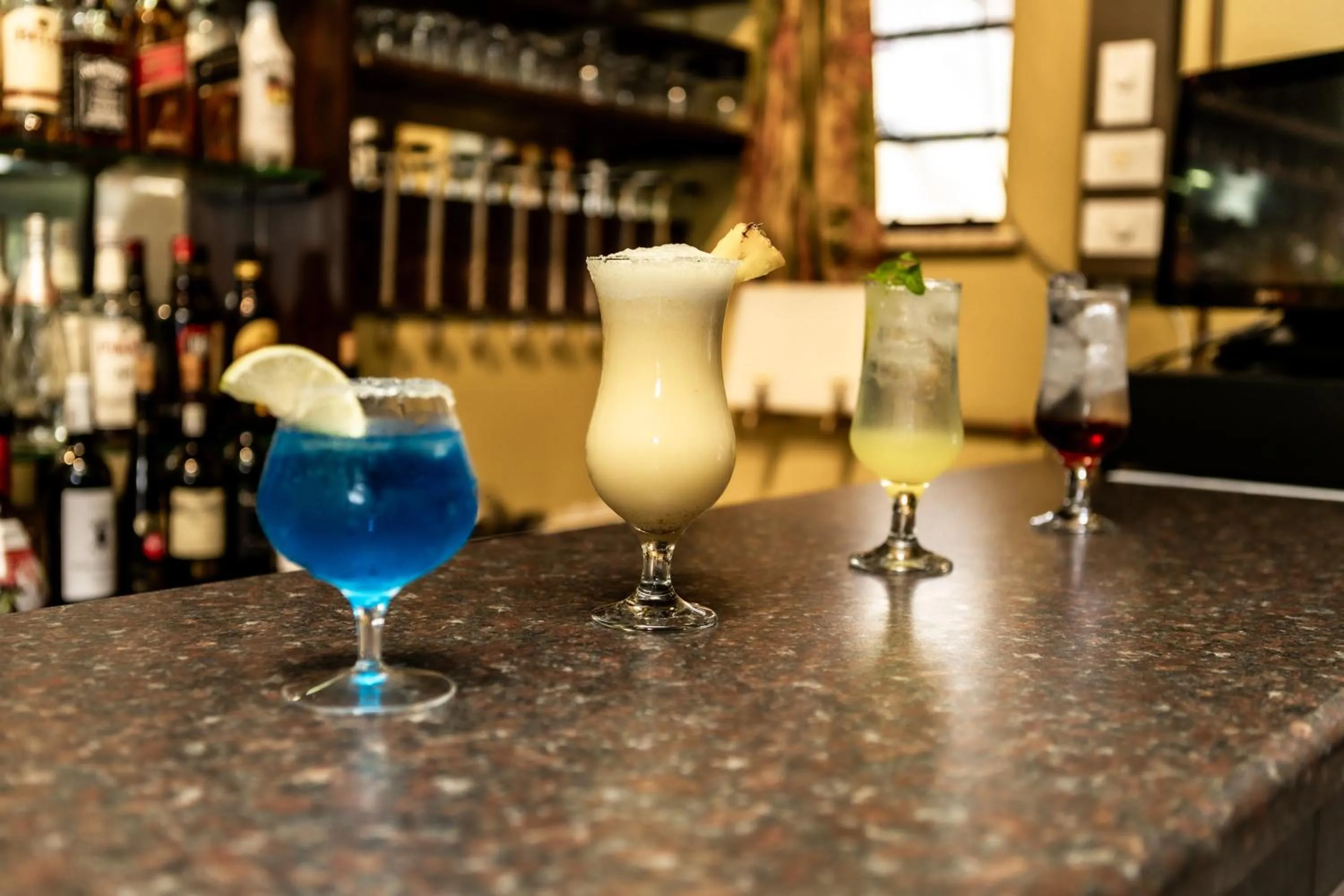 Alcoholic drinks in Casa Blanca Boutique Hotel Pension