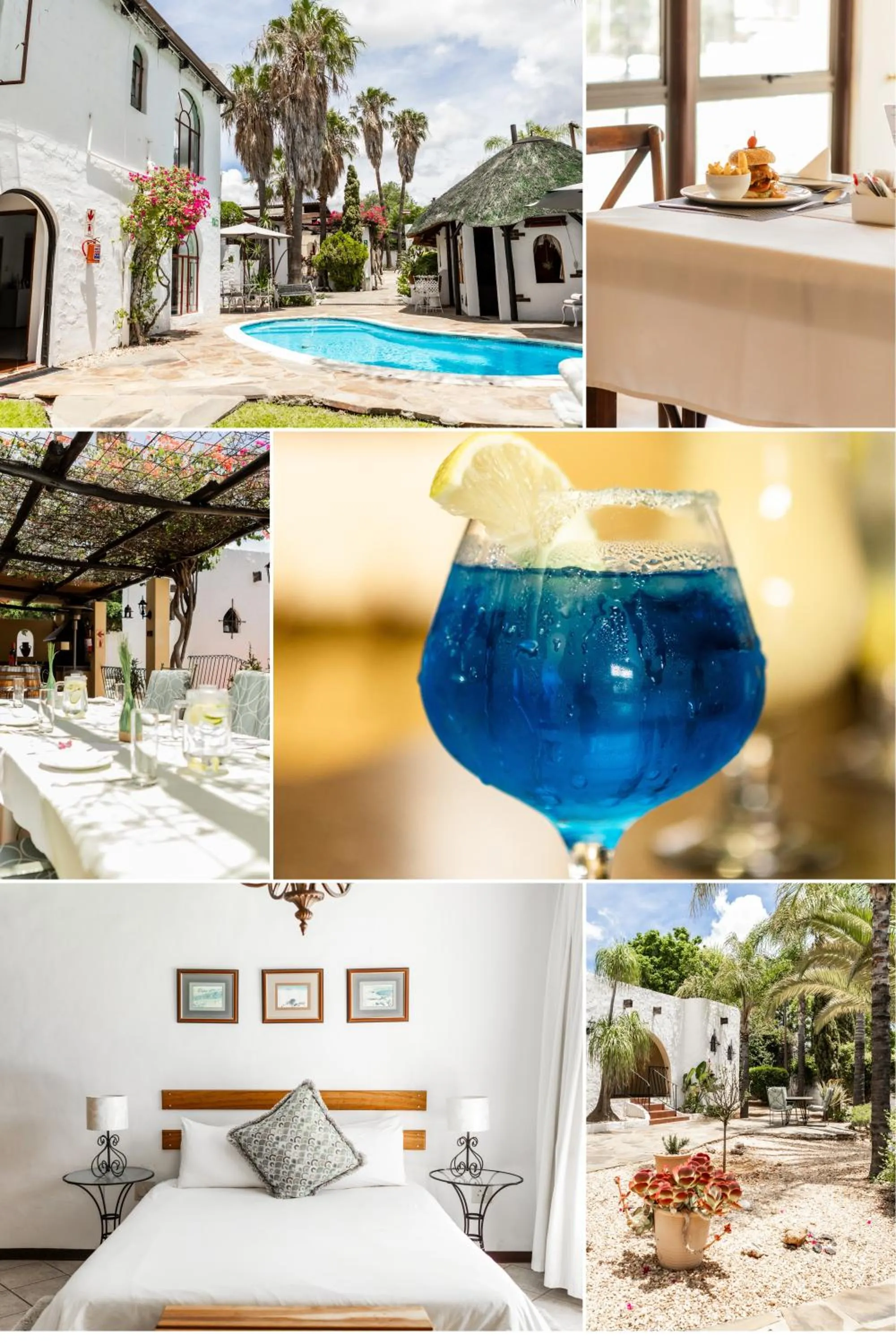 Restaurant/places to eat in Casa Blanca Boutique Hotel