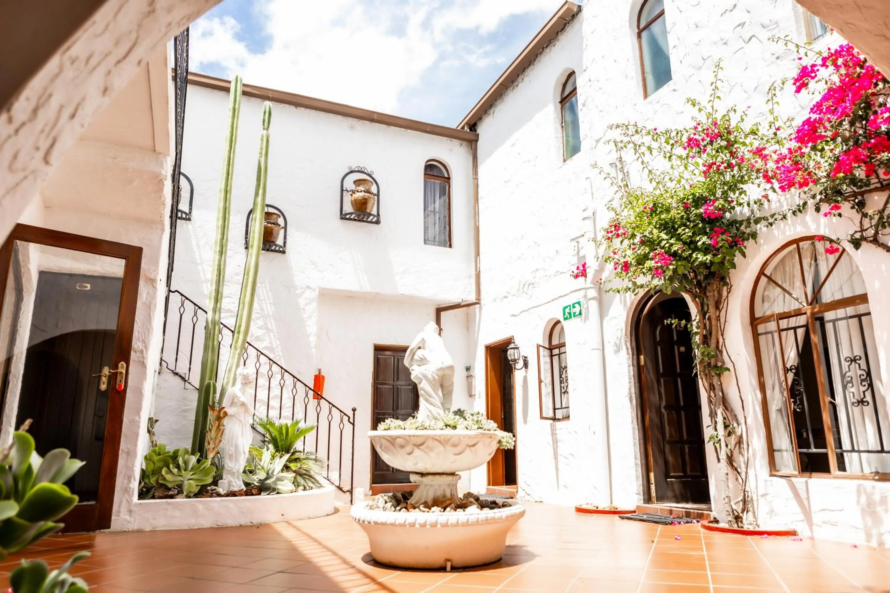 Decorative detail in Casa Blanca Boutique Hotel Pension