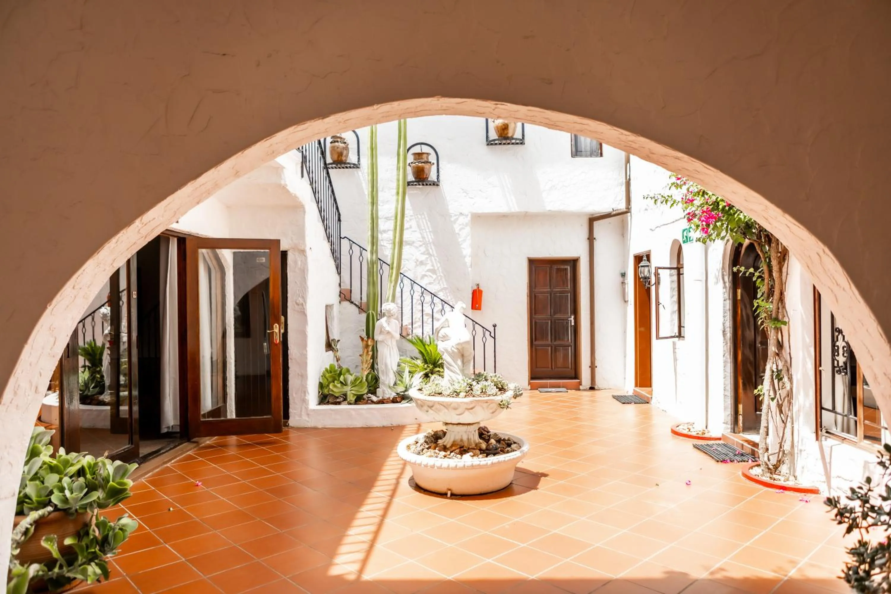 Decorative detail in Casa Blanca Boutique Hotel Pension