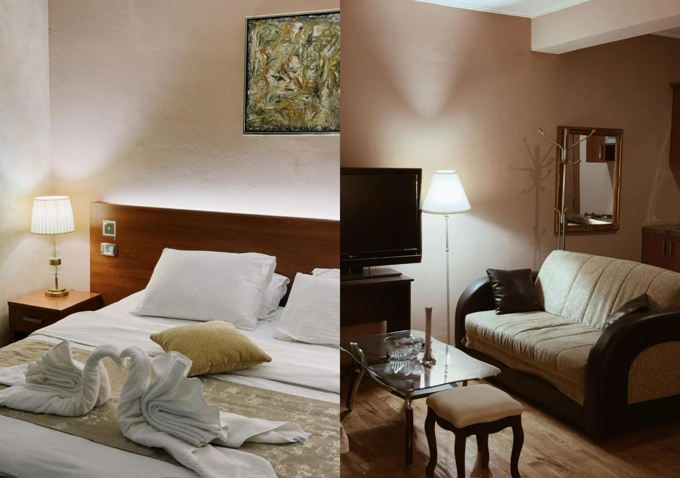 Bed in Hotel IL Sole