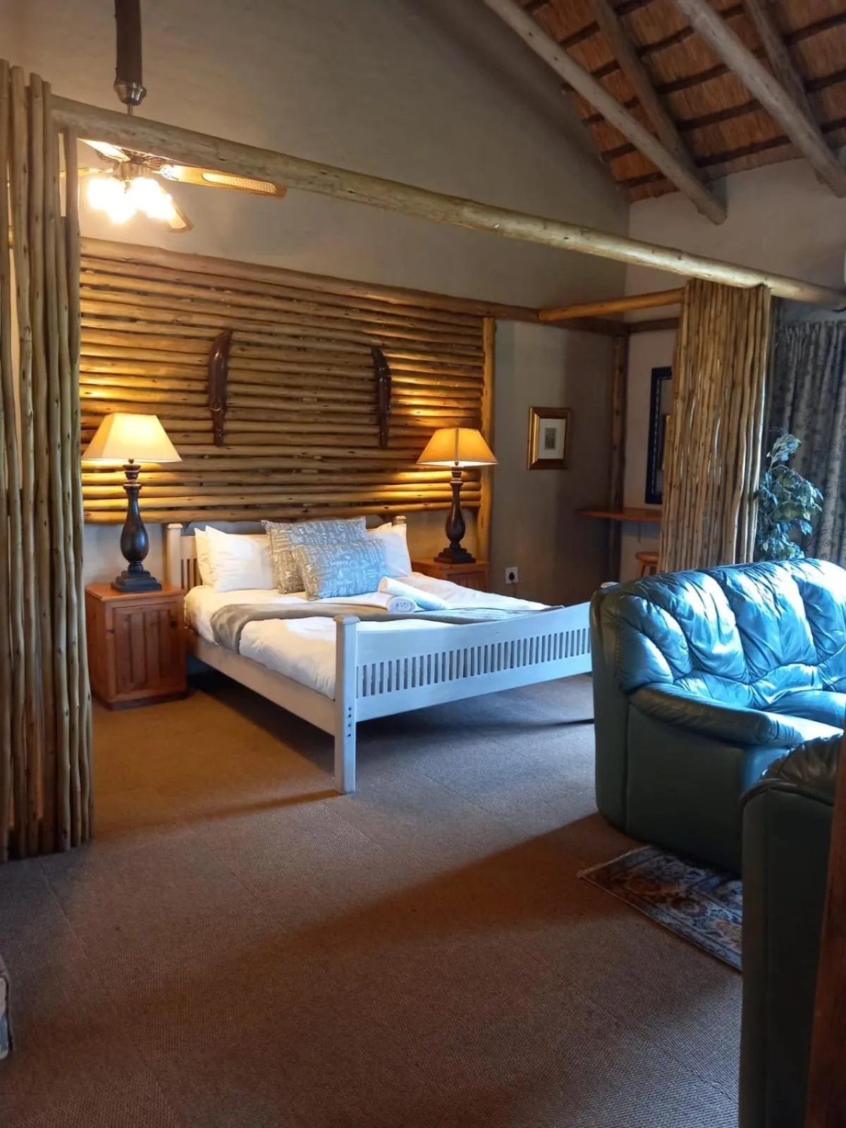 Bed in Ascot Bush Lodge