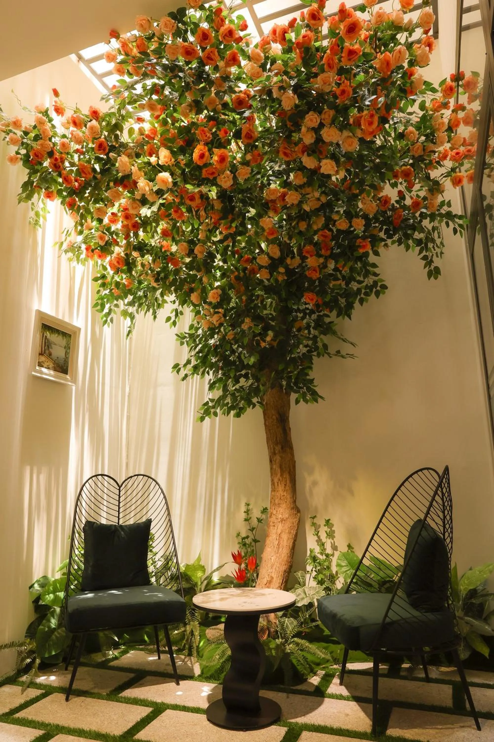 Seating area in Lanura Saigon Boutique Hotel