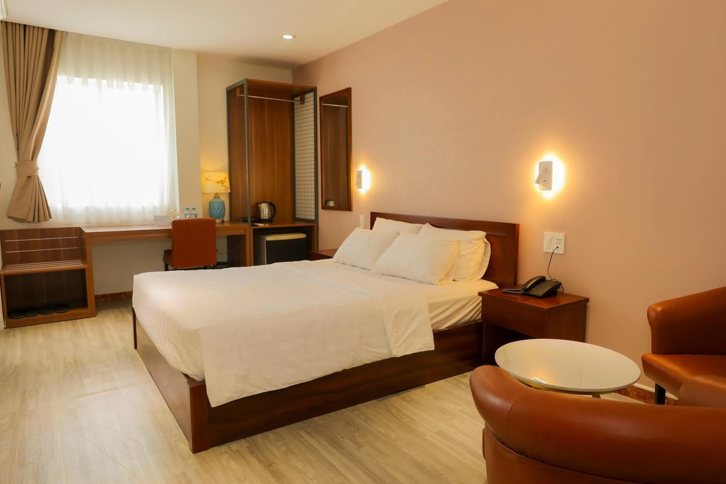 Bedroom, Bed in Lanura Saigon Boutique Hotel