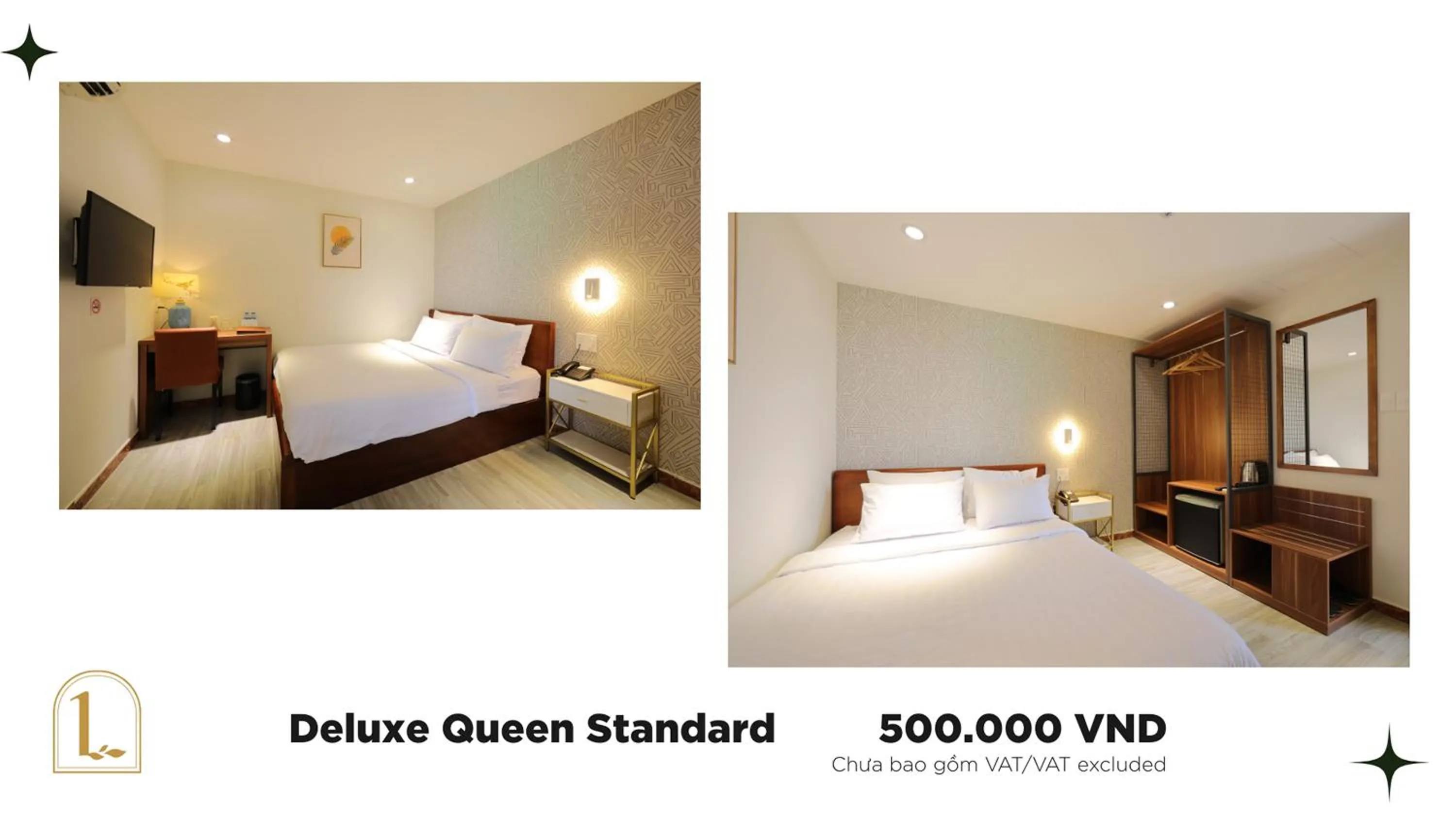 Bed in Lanura Saigon Boutique Hotel