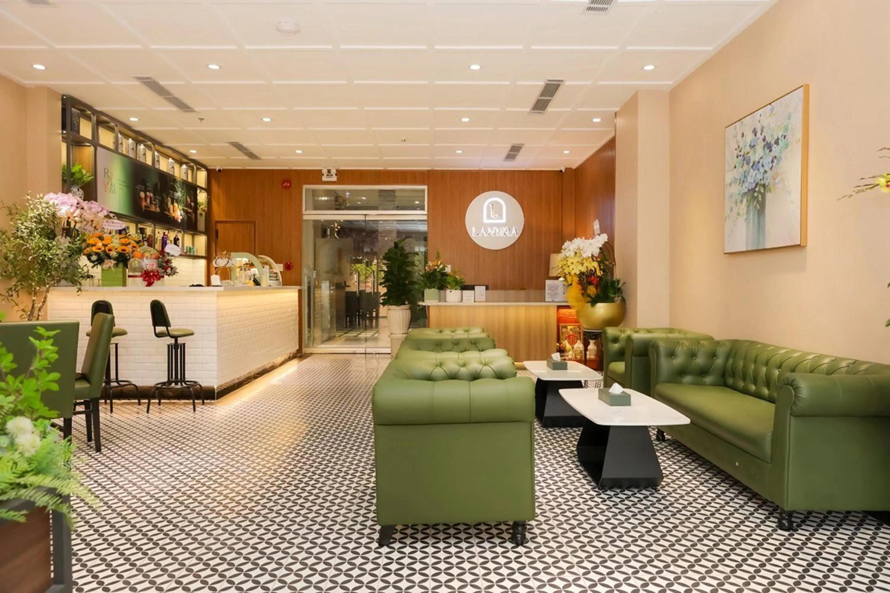 Lobby or reception in Lanura Saigon Boutique Hotel