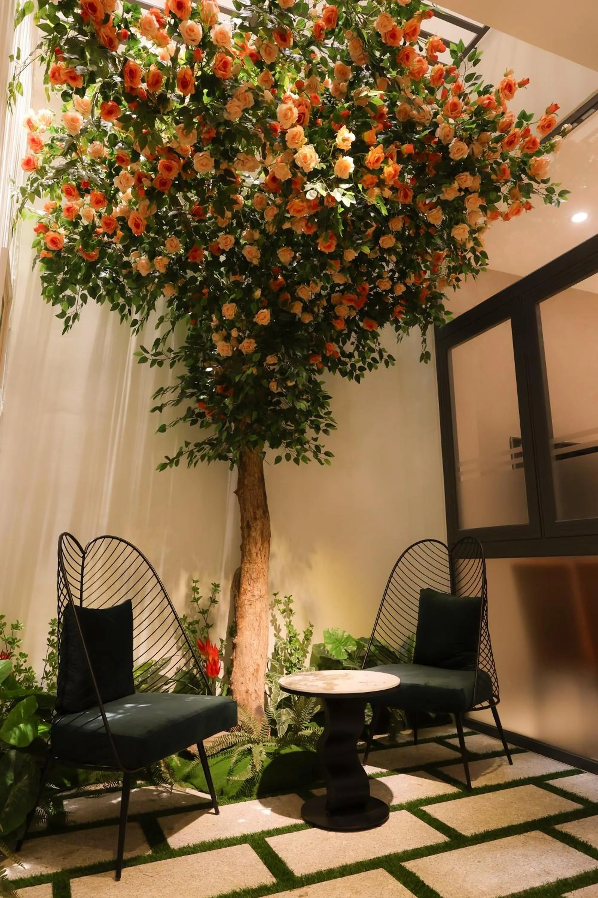 Seating area in Lanura Saigon Boutique Hotel