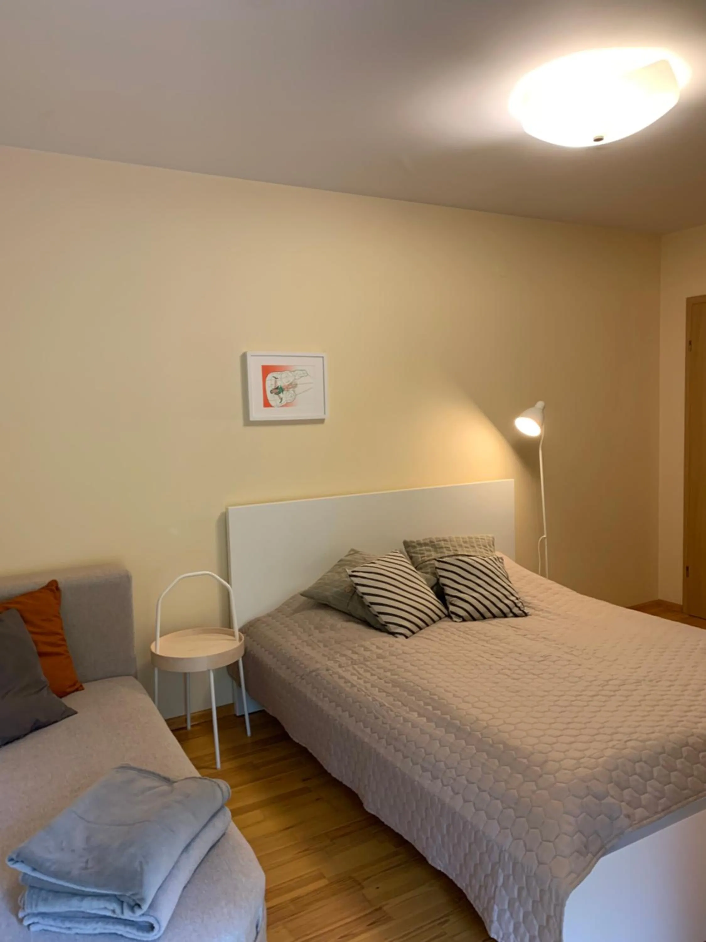 Bed in Alexa Nida Lighthouse Apartment