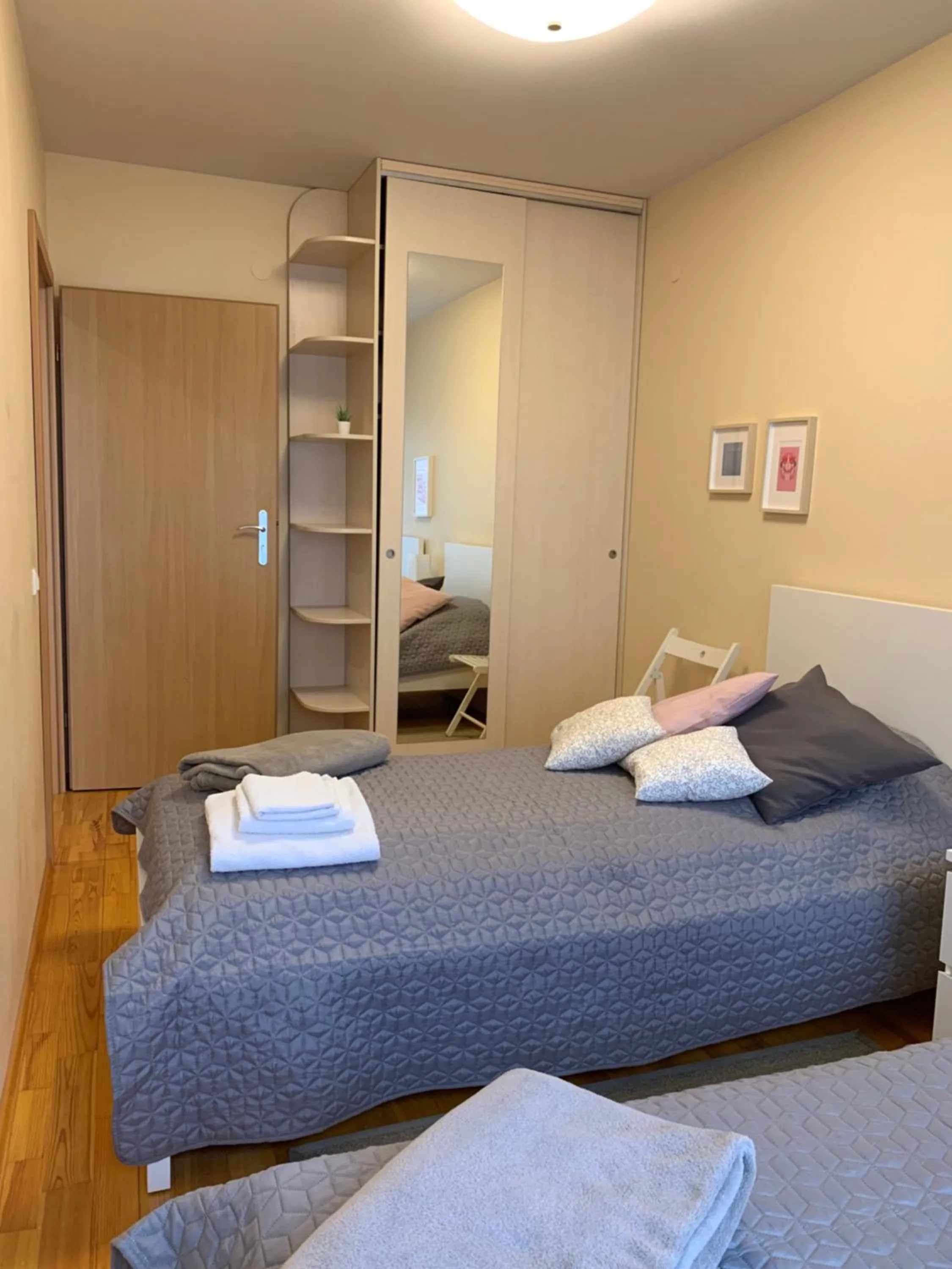 Bed in Alexa Nida Lighthouse Apartment
