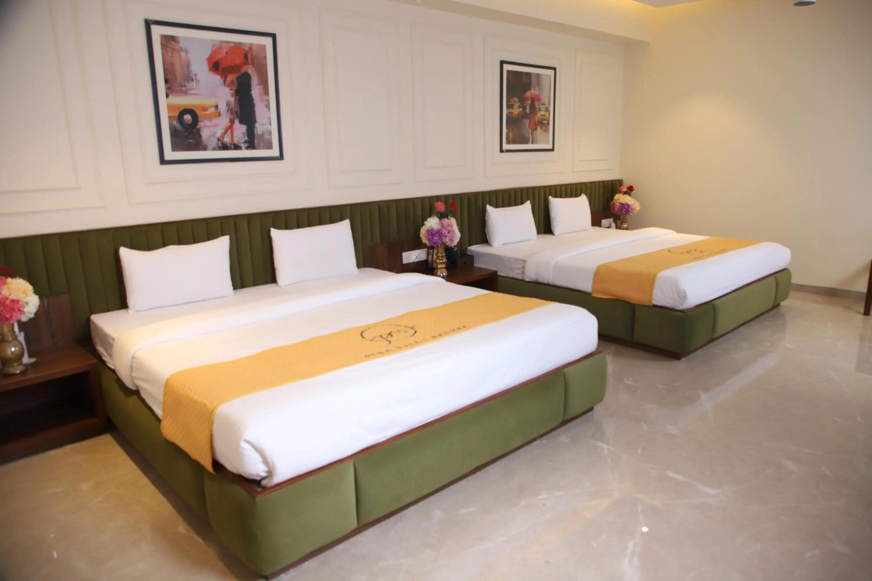 Bedroom in Pink Villa Boutique Hotel