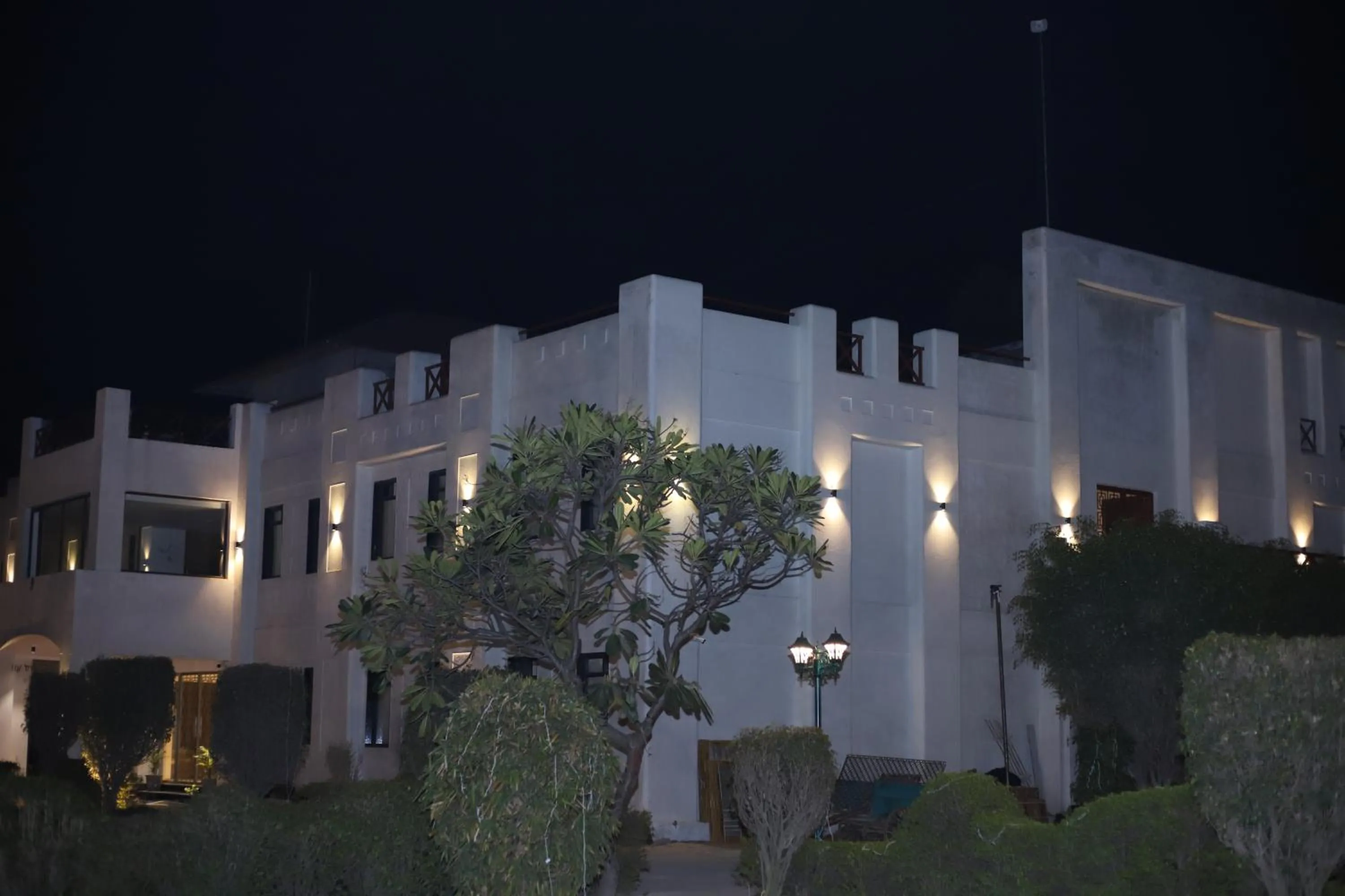 Property building in Pink Villa Boutique Hotel