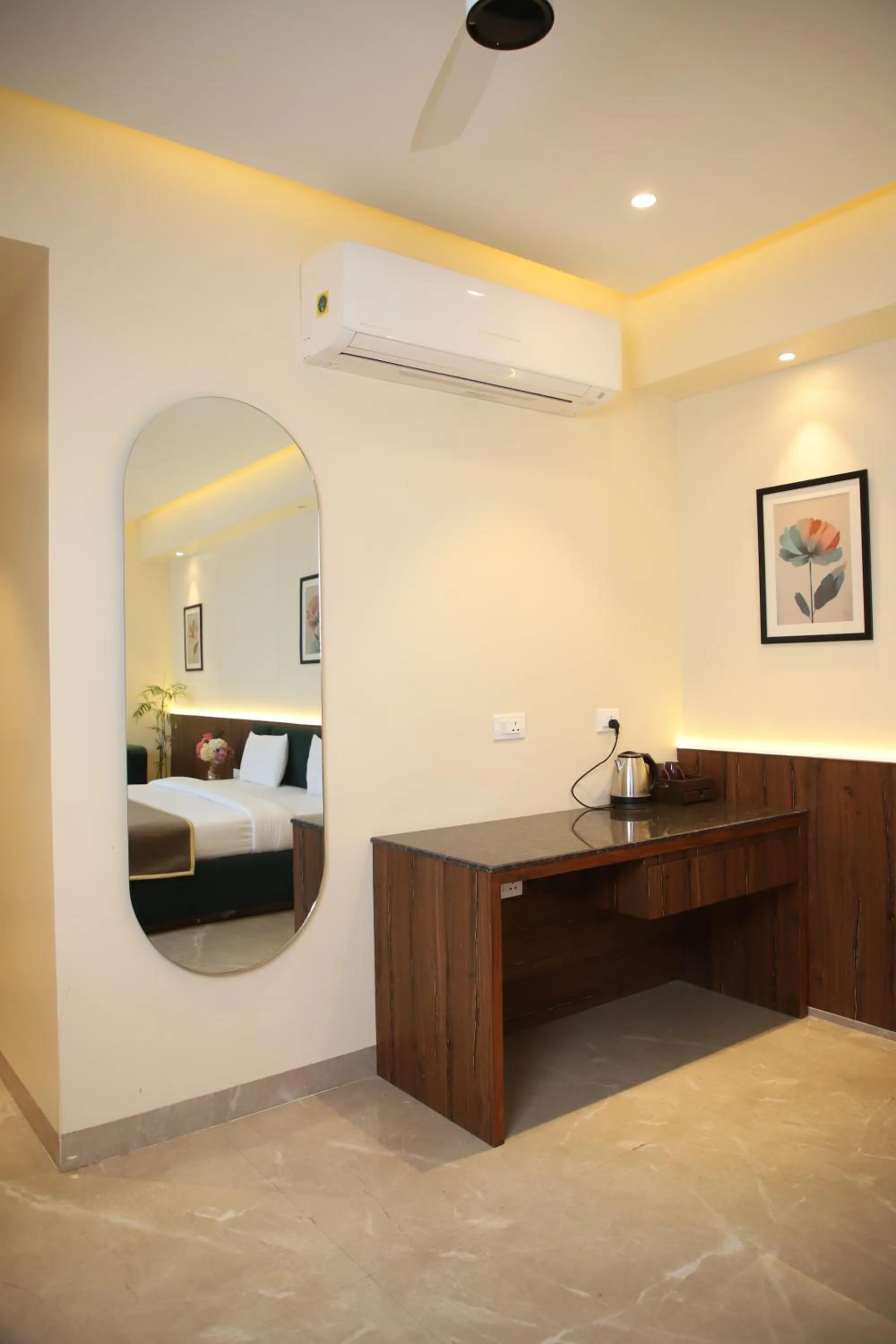 Bedroom in Pink Villa Boutique Hotel