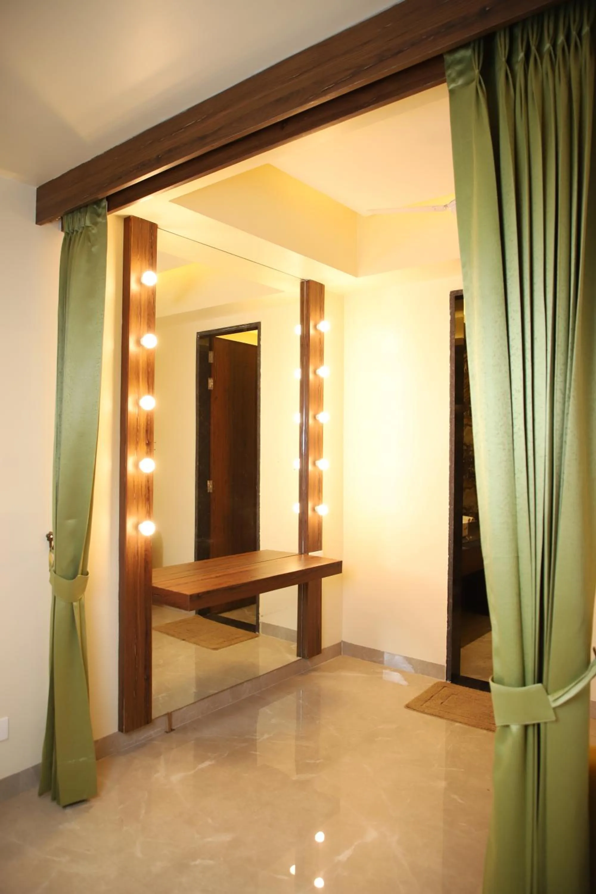 wardrobe in Pink Villa Boutique Hotel