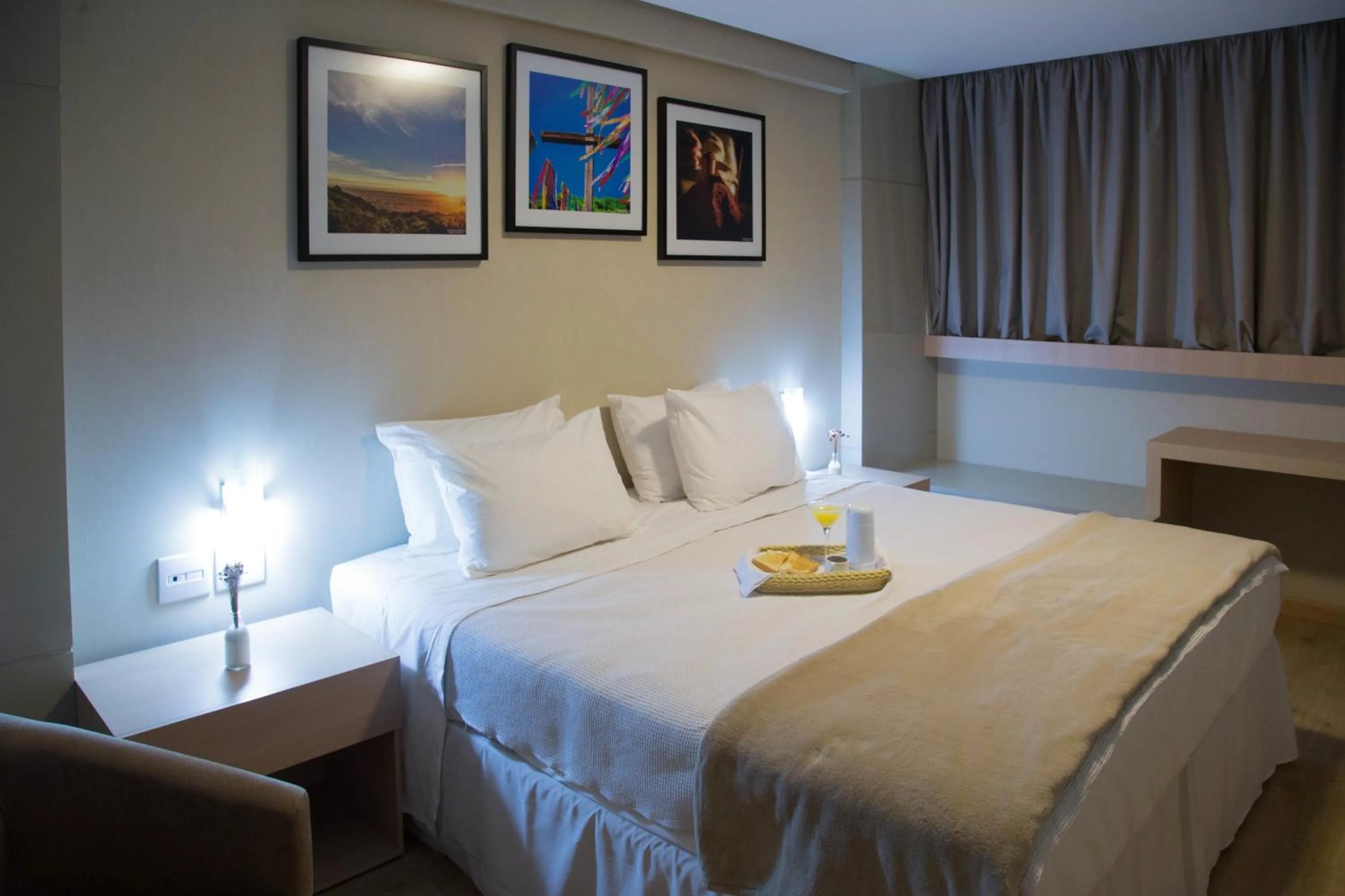 Bedroom, Bed in Intercity Montes Claros