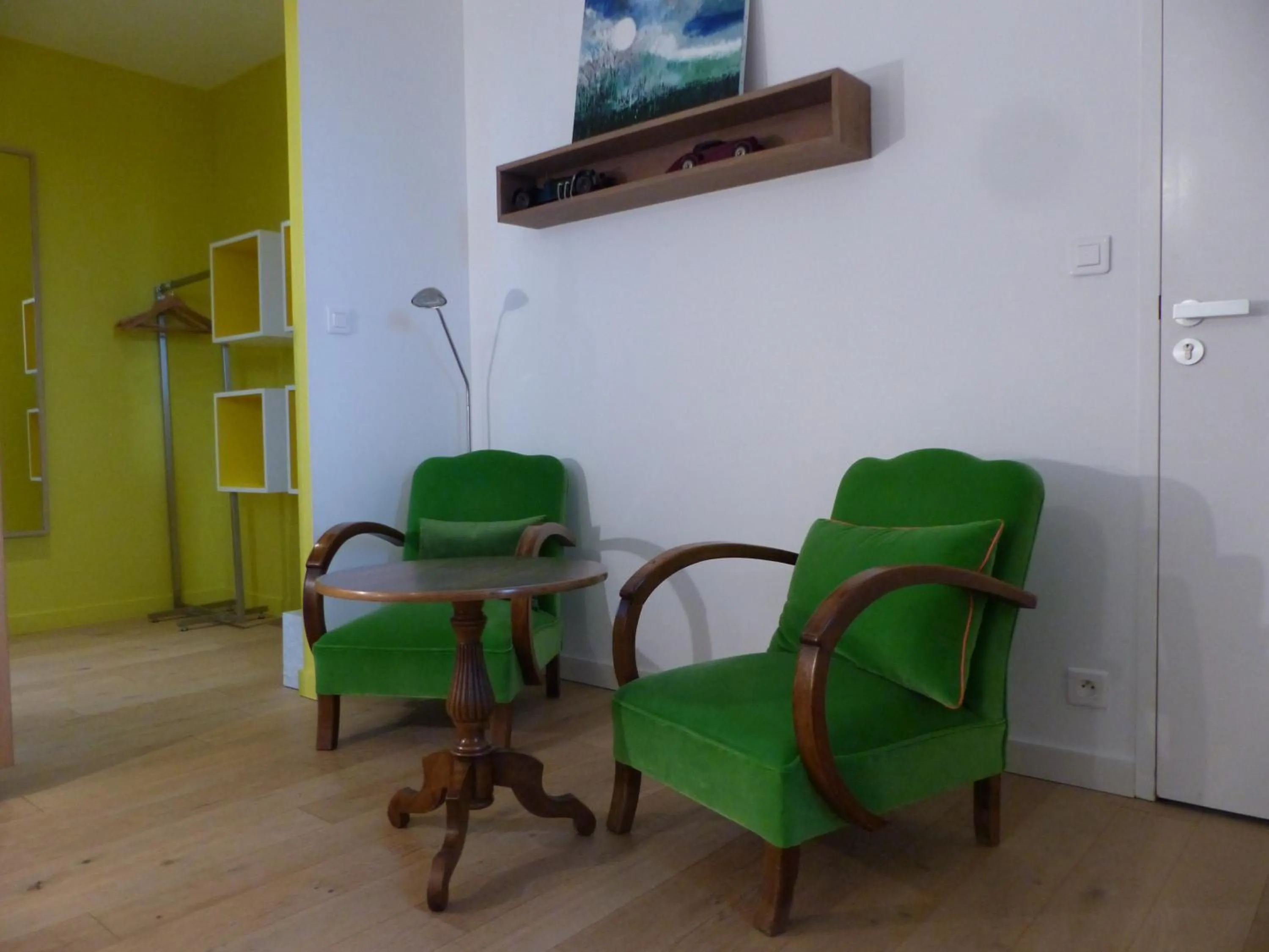 Seating area in Les Chambres d'hôtes de Kérasquer