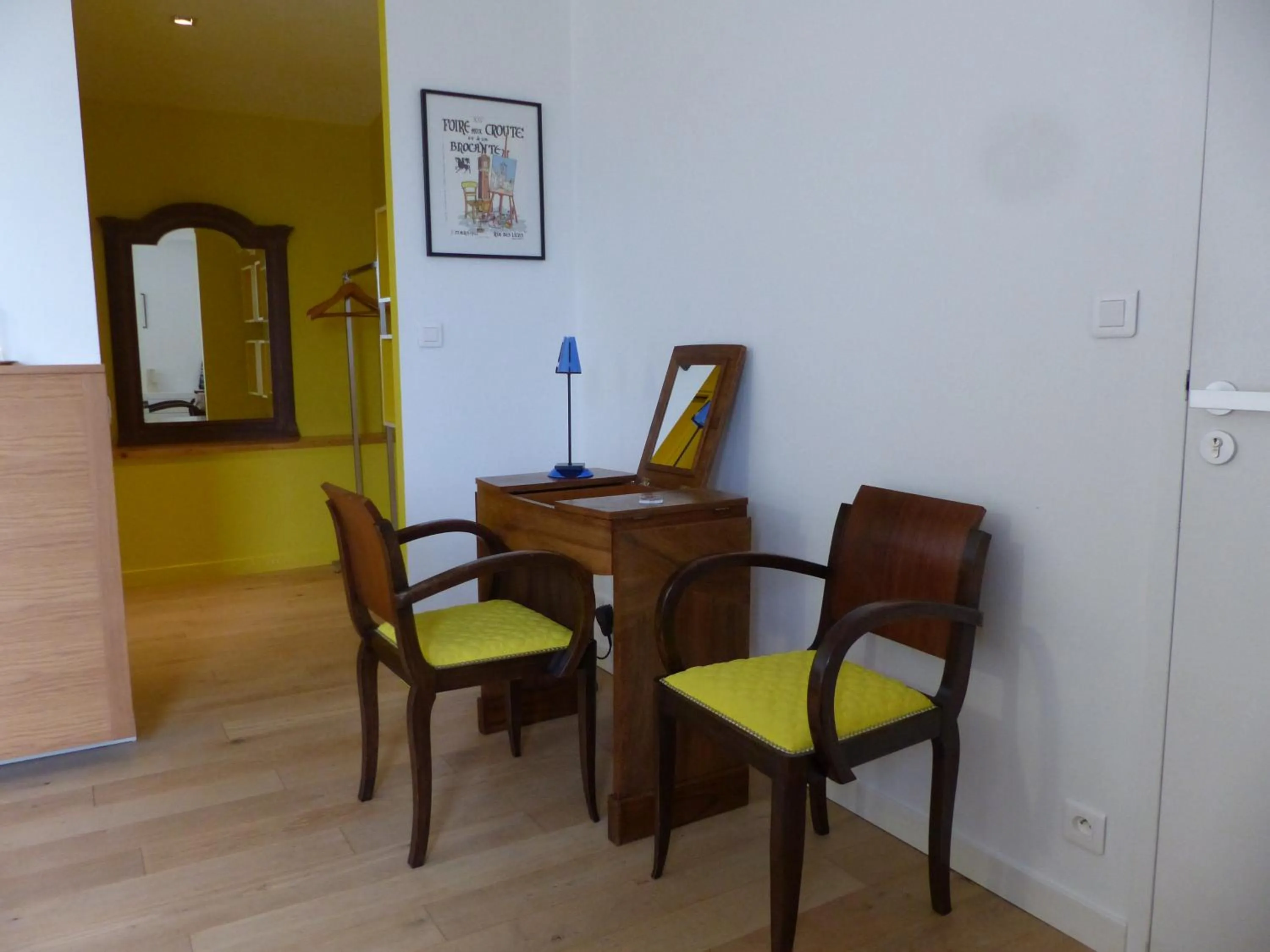 Seating area in Les Chambres d'hôtes de Kérasquer