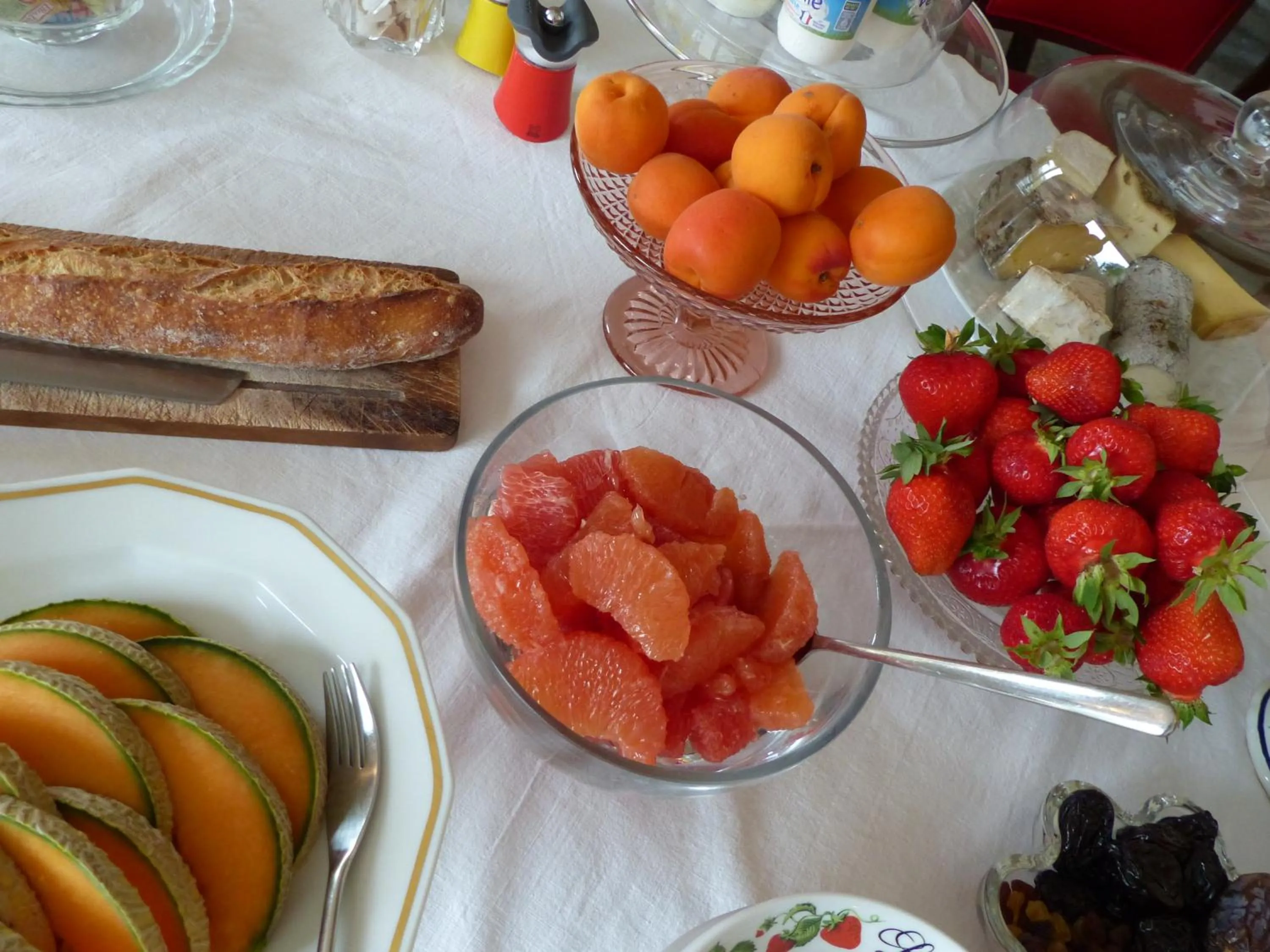 Food and drinks in Les Chambres d'hôtes de Kérasquer