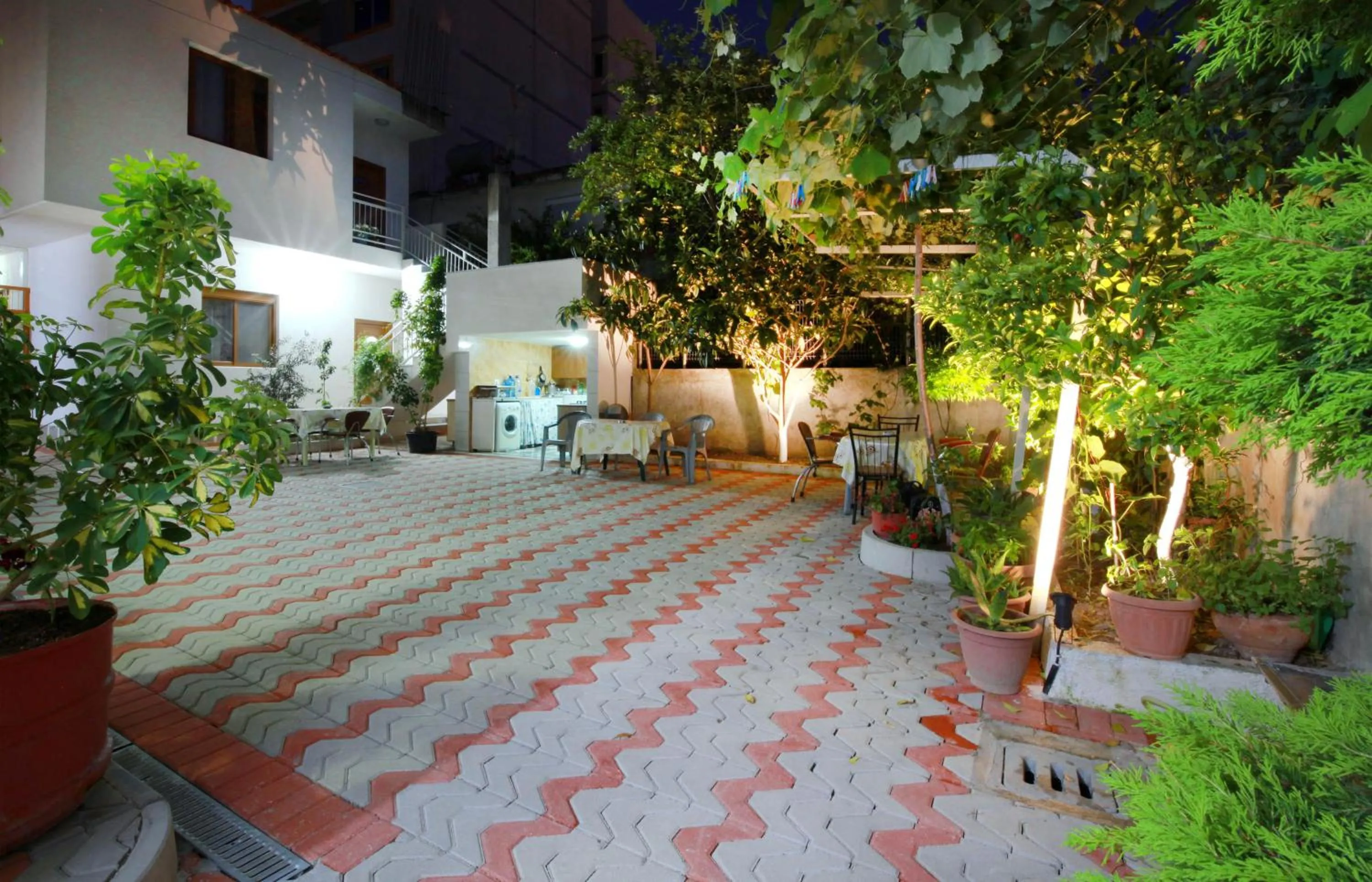 Patio in My Home Guest House