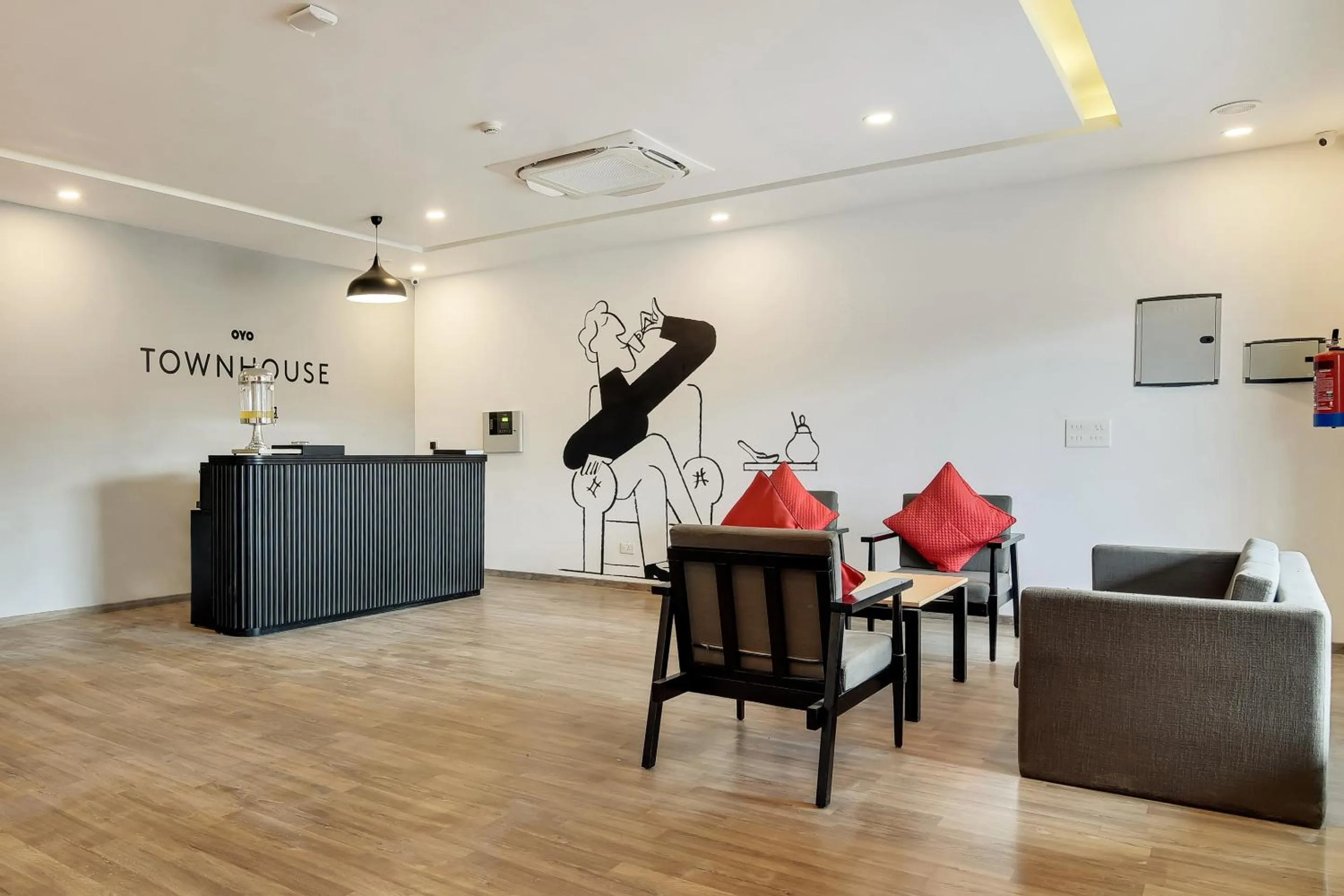 Lobby or reception in Townhouse Kovilambakkam