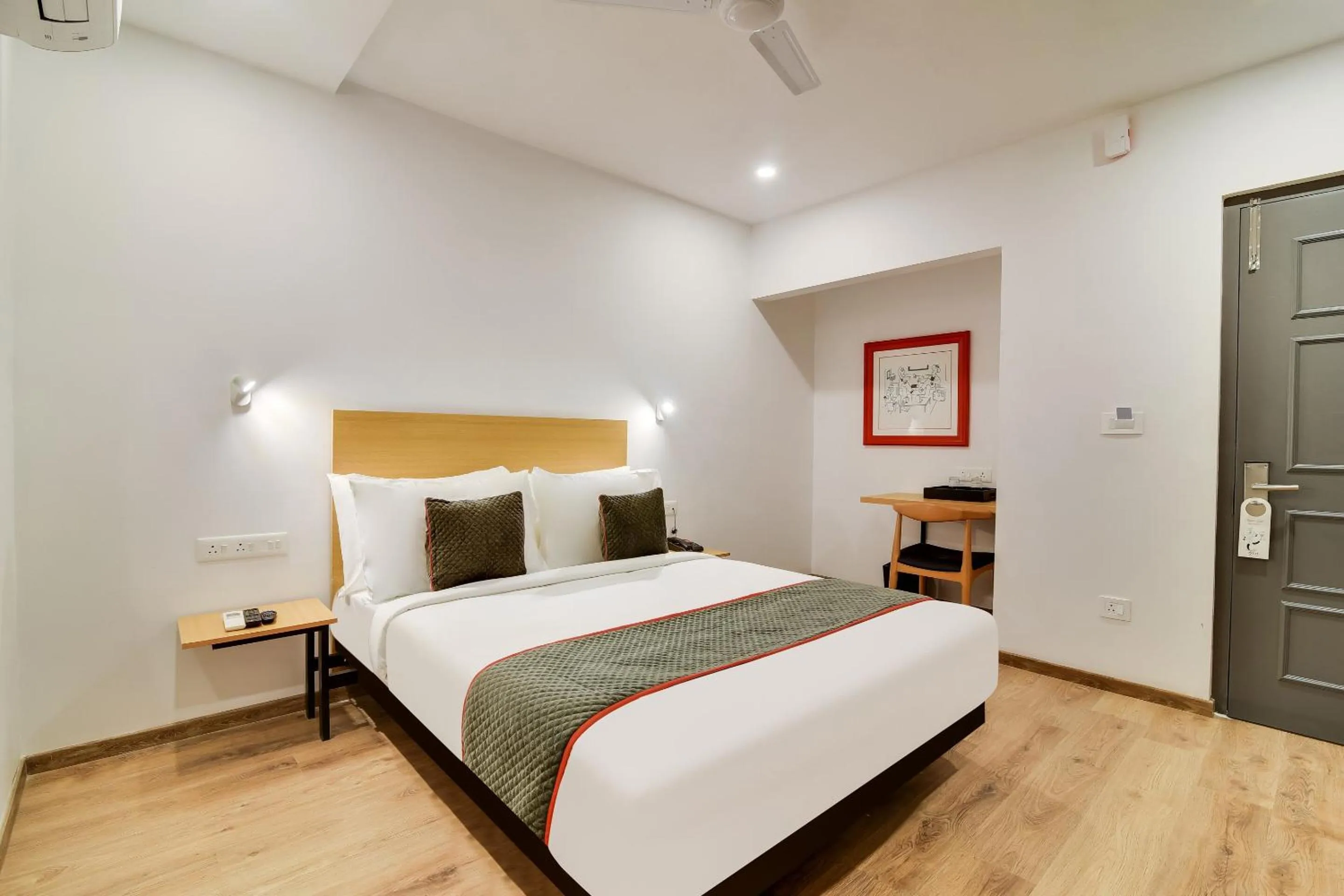 Bedroom, Bed in Townhouse Perfect Stay Near Kauvery Hospital