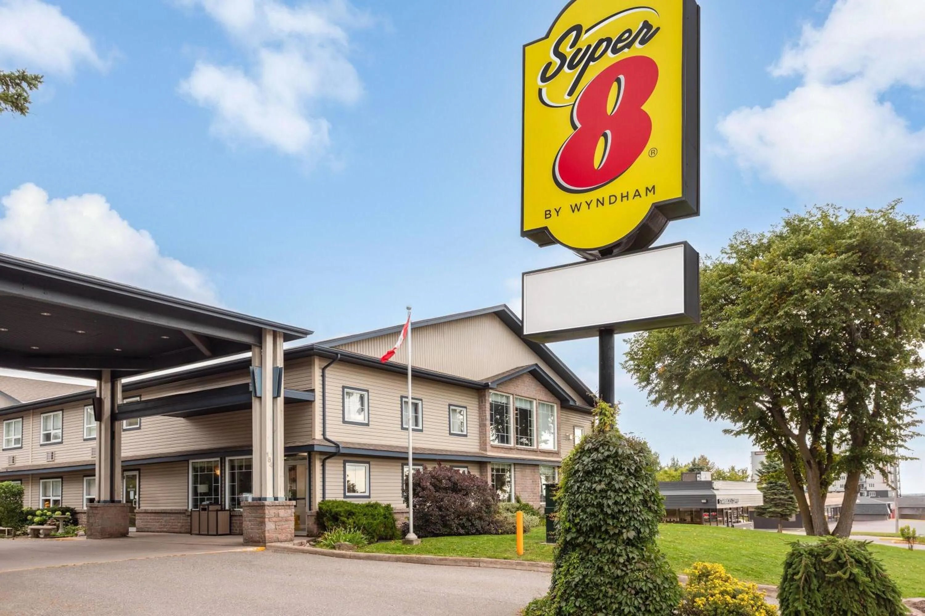Property building in Super 8 by Wyndham Sault Ste Marie On