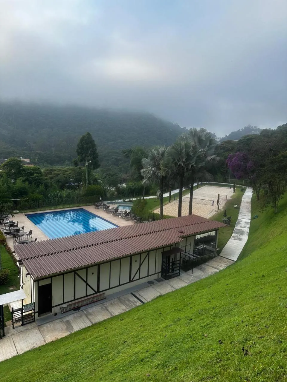 Swimming pool in Itaipava RJ Granja Brasil Resort