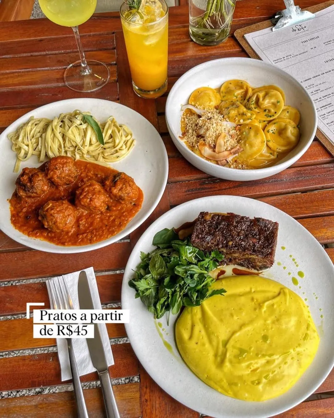 Restaurant/places to eat in Itaipava RJ Granja Brasil Resort