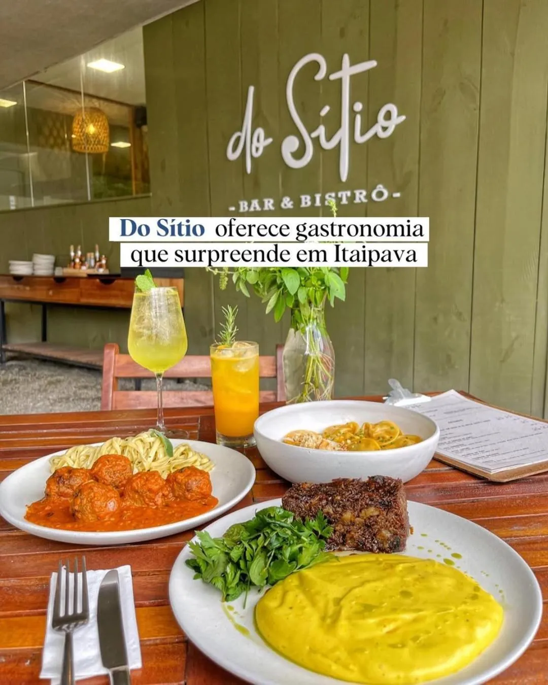 Restaurant/places to eat in Itaipava RJ Granja Brasil Resort