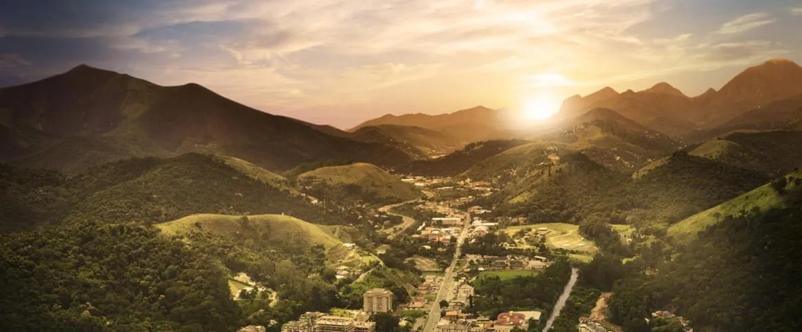 Sunrise in Itaipava RJ Granja Brasil Resort