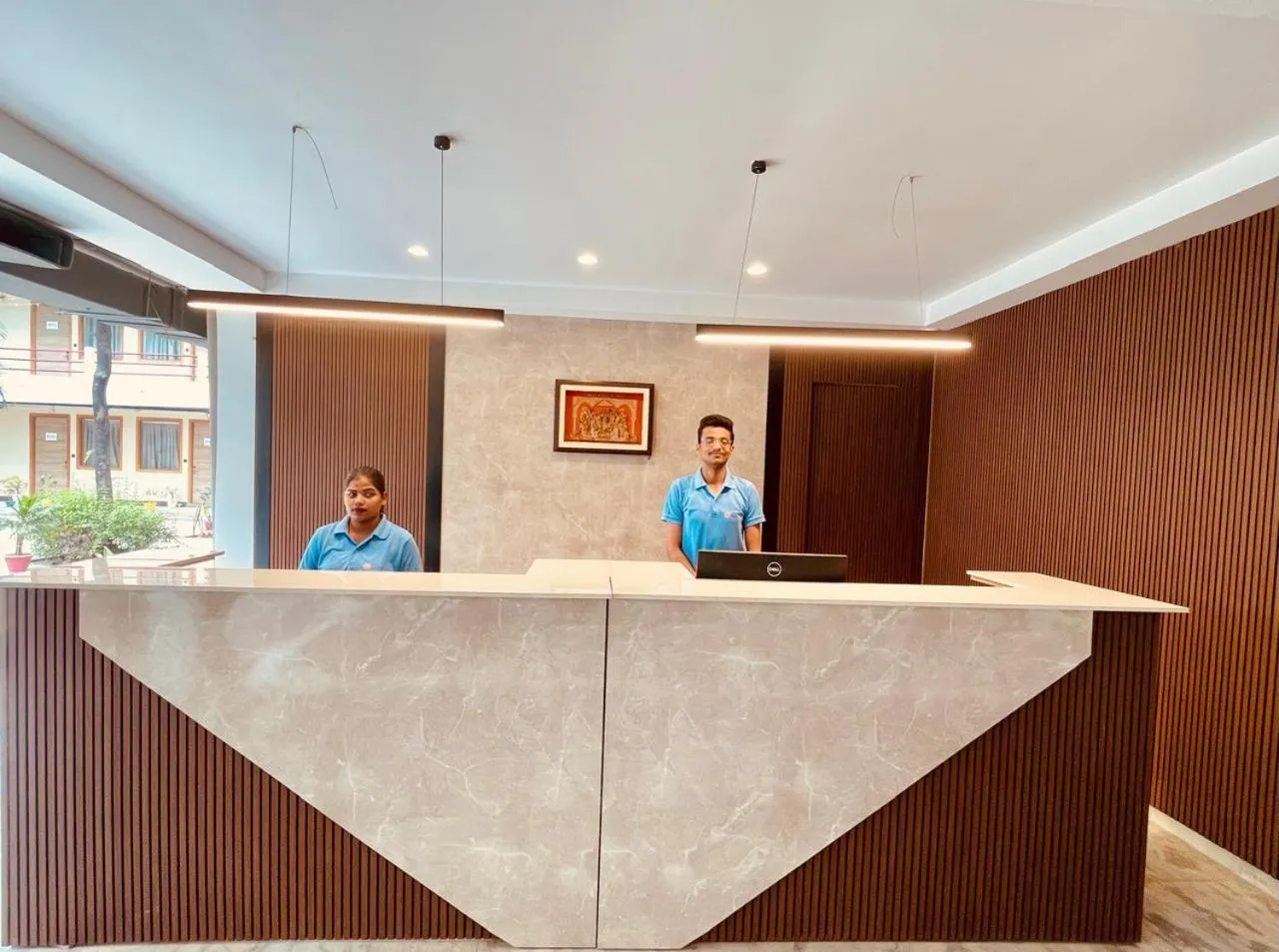 Lobby or reception in Hotel Ayodhya