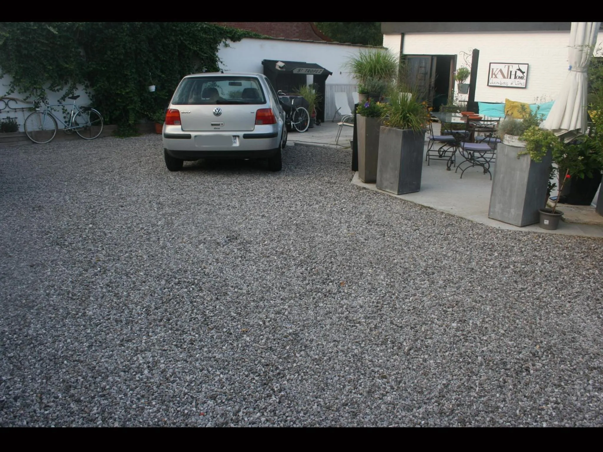 Balcony/Terrace in Guesthouse Kathome