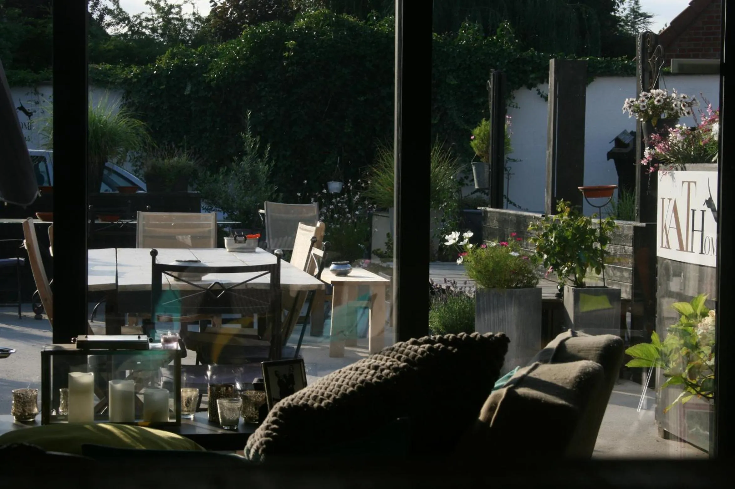 Patio in Guesthouse Kathome