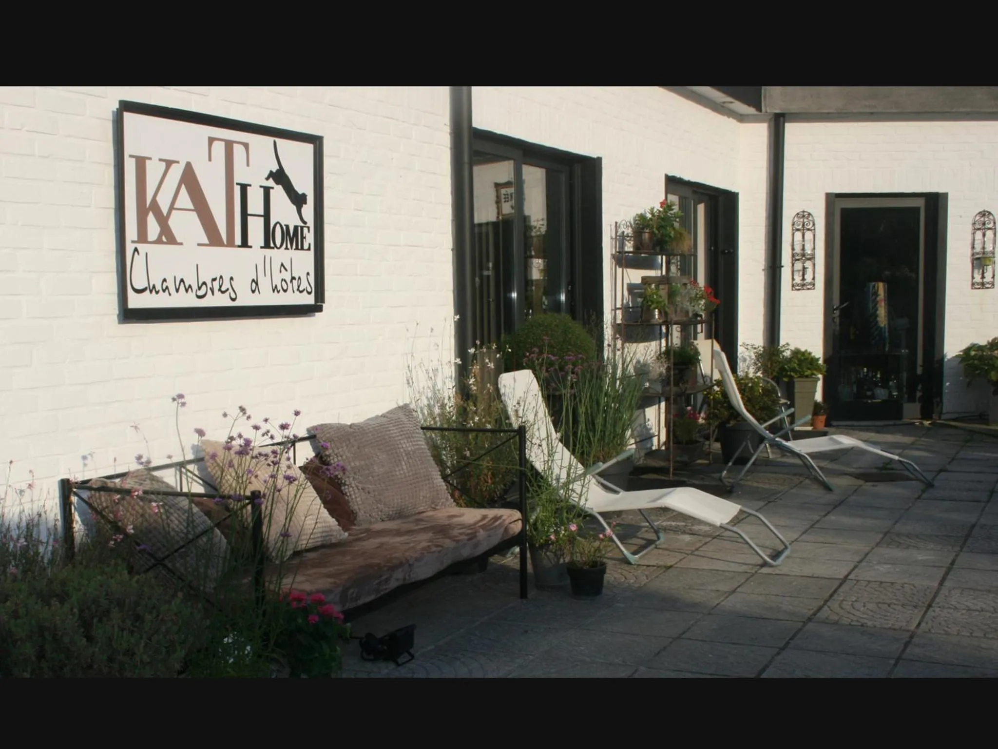 Patio in Guesthouse Kathome