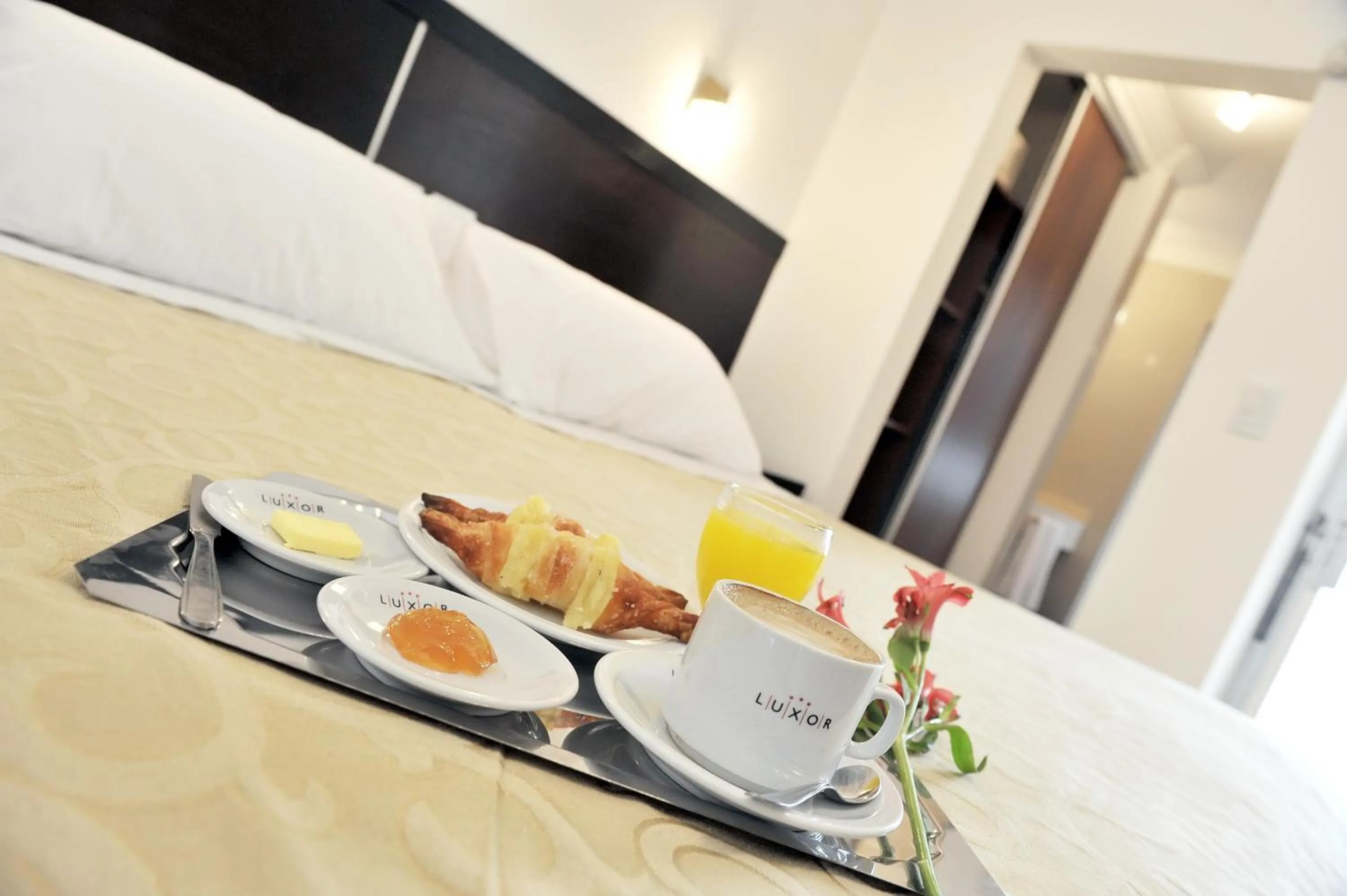 Bed in Luxor Hotel & Spa