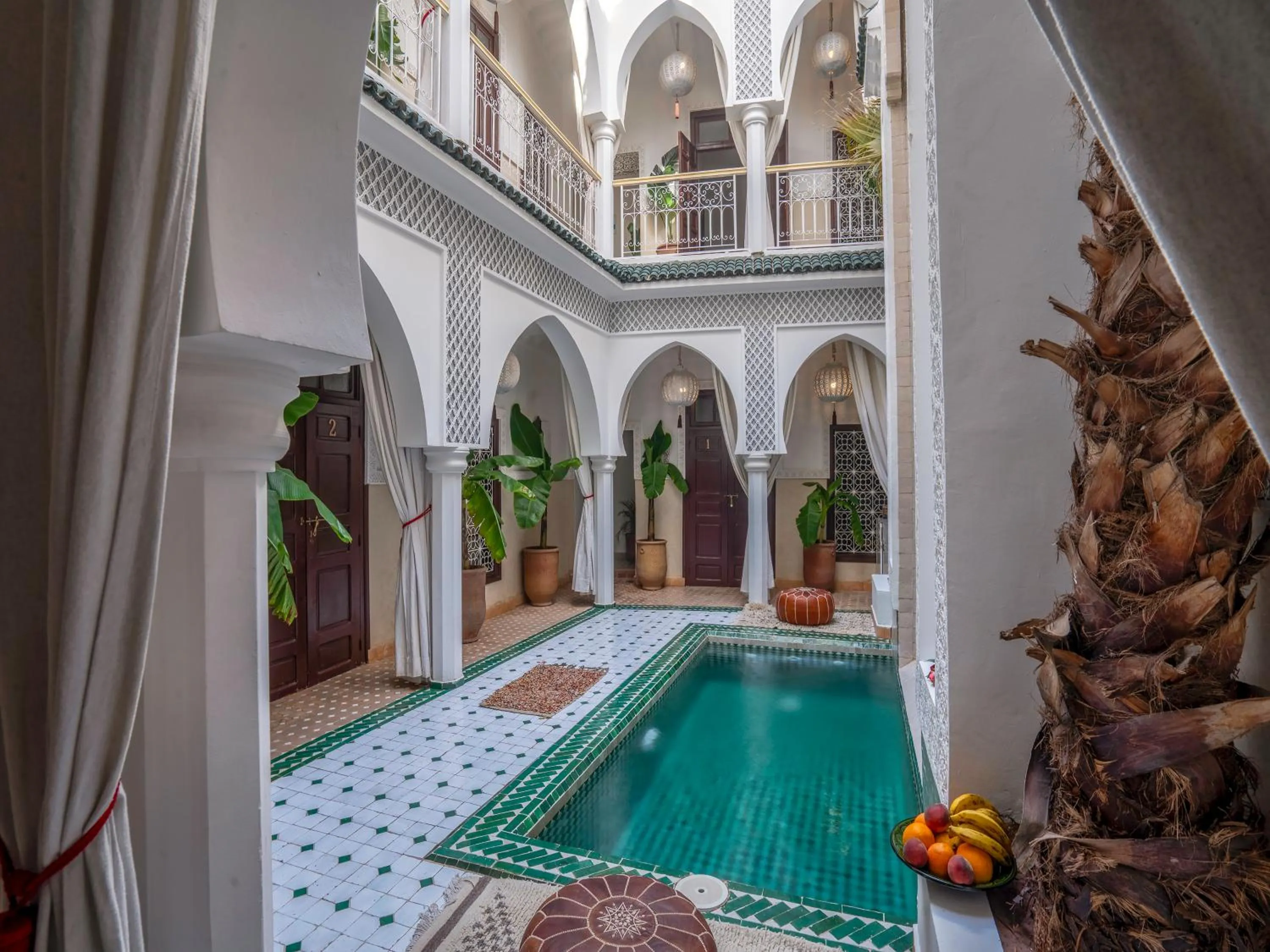 Swimming pool in Riad Tzizwit Boutique Hotel & SPA