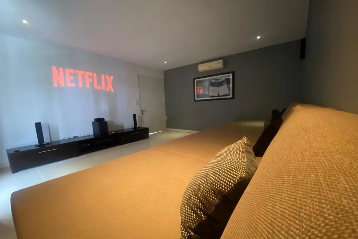 Communal lounge/ TV room, Bed in CassaMia Bali - Spacious Luxury 5 Bedroom Villa